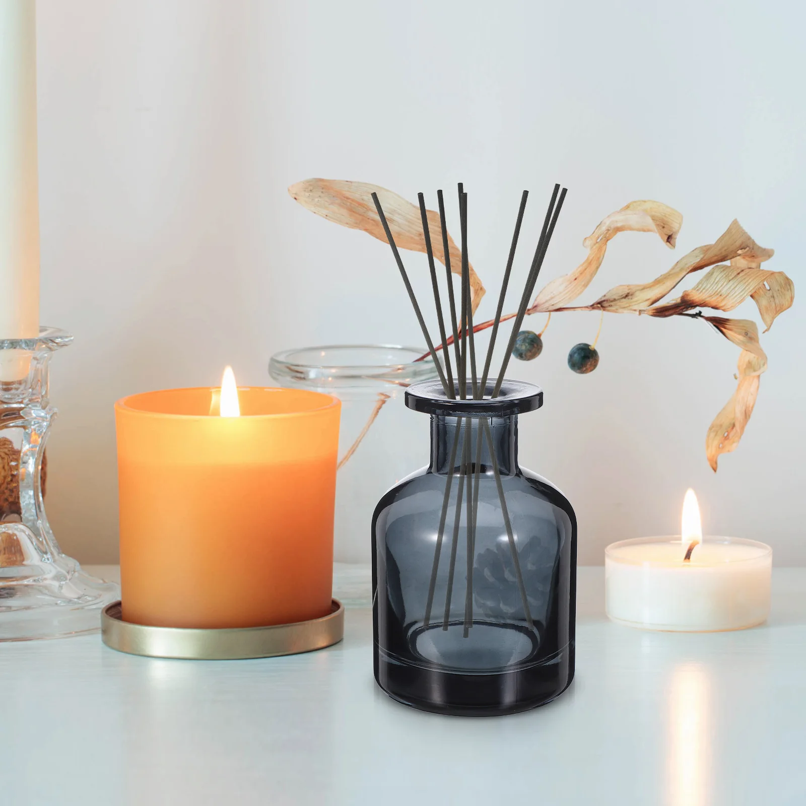 2Pcs Round Glass Aromatherapy Bottles 150Ml Empty Reed Diffuser Jars for Essential Oil Home Fragrance Decor Scent Diffuser
2Pcs Round Glass Aromatherapy Bottles 150Ml Empty Reed Diffuser Jars for Essential Oil Home Fragrance Decor Scent Diffuser