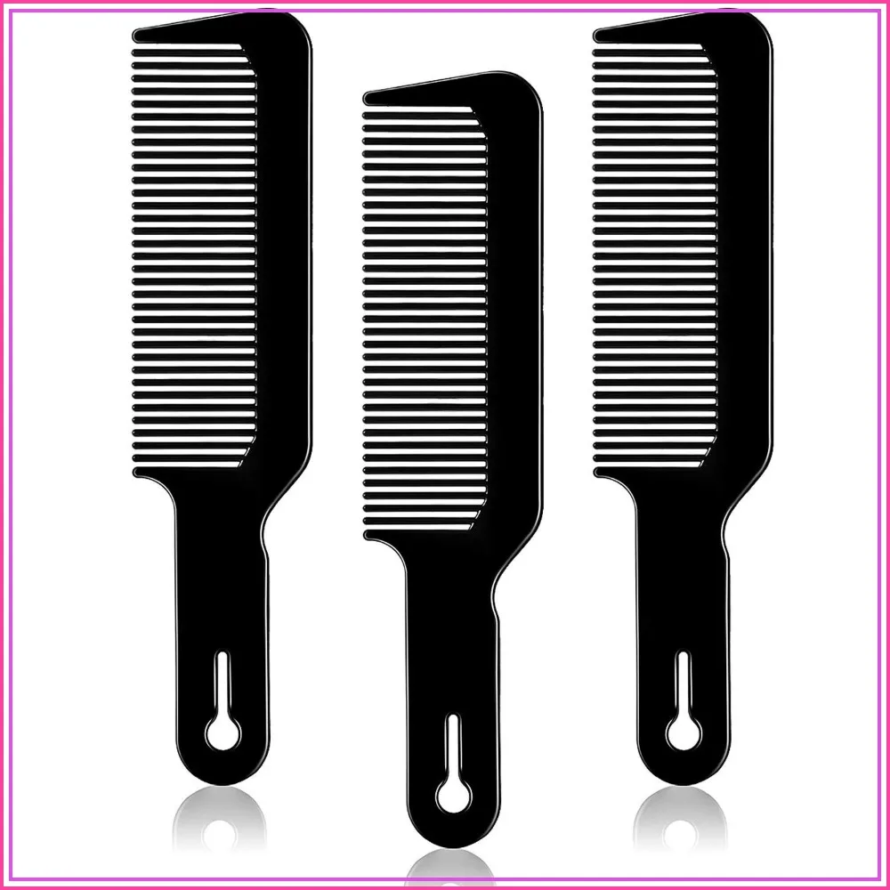 3 Pieces Flat Top Clipper Combs for Hair Cutting, Black
3 Pieces Flat Top Clipper Combs for Hair Cutting, Black