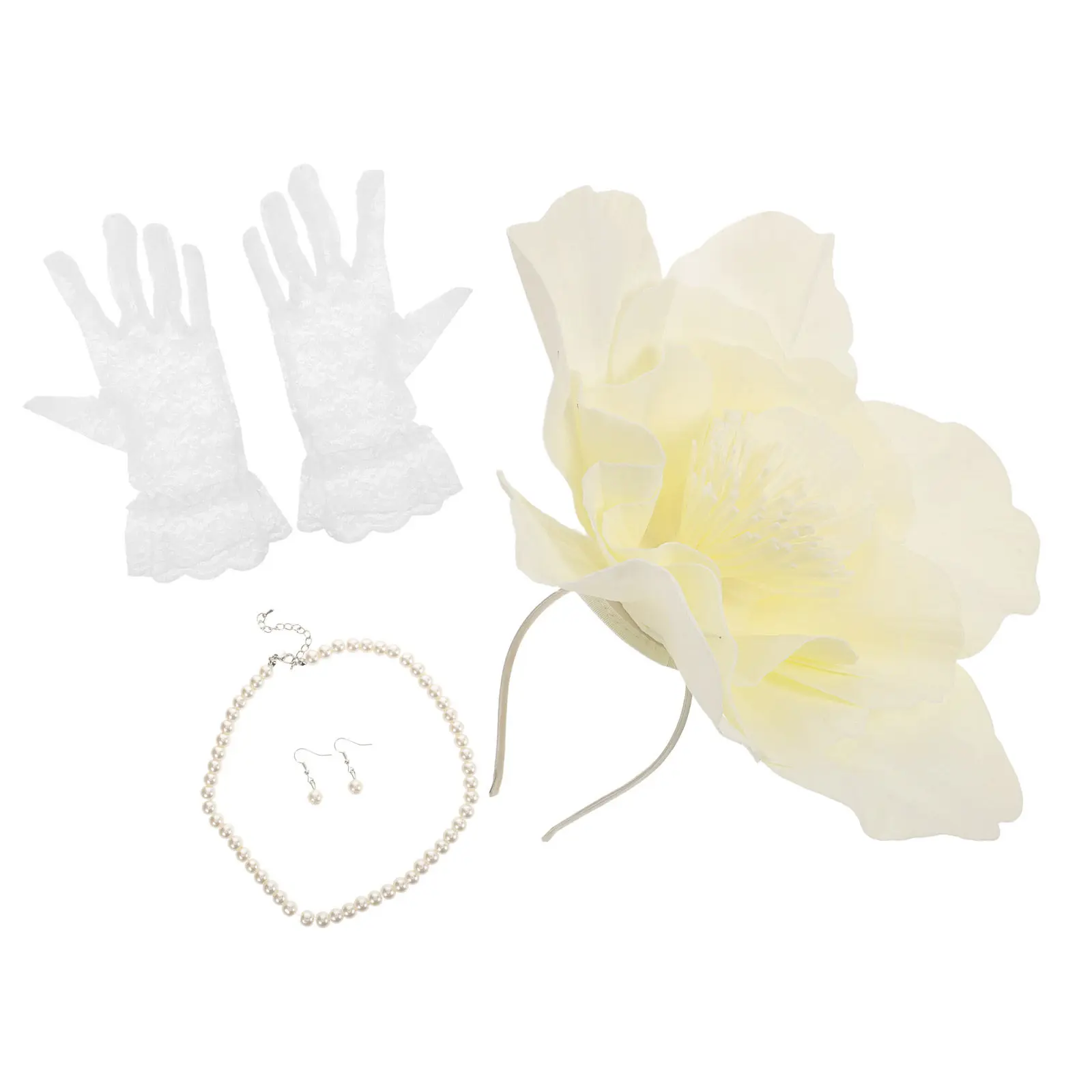 1Set Flower Bride Headband Bridal Accessories Wedding Hair Pieces for Brides Tea Party Headwear Flower Fascinator
1Set Flower Bride Headband Bridal Accessories Wedding Hair Pieces for Brides Tea Party Headwear Flower Fascinator