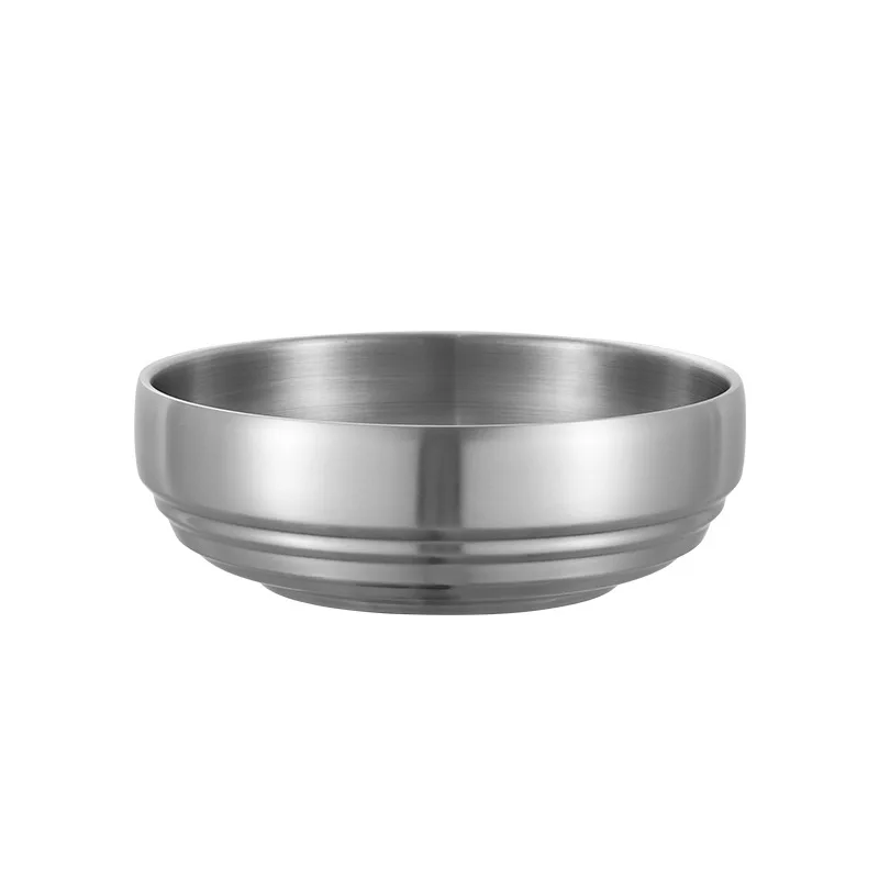 CX stainless steel cold noodle bowl, golden double-layer heat-insulated soup bowl, large diameter and increased capacity
CX stainless steel cold noodle bowl, golden double-layer heat-insulated soup bowl, large diameter and increased capacity