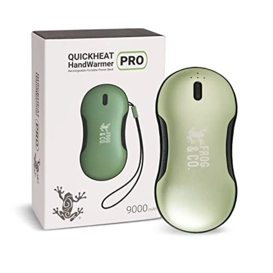 Электрическая грелка для рук QuickHeat PRO с функцией Power Bank - Премиум-качество, перезаряжаемая, многоразовая.
Электрическая грелка для рук QuickHeat PRO с функцией Power Bank - Премиум-качество, перезаряжаемая, многоразовая.