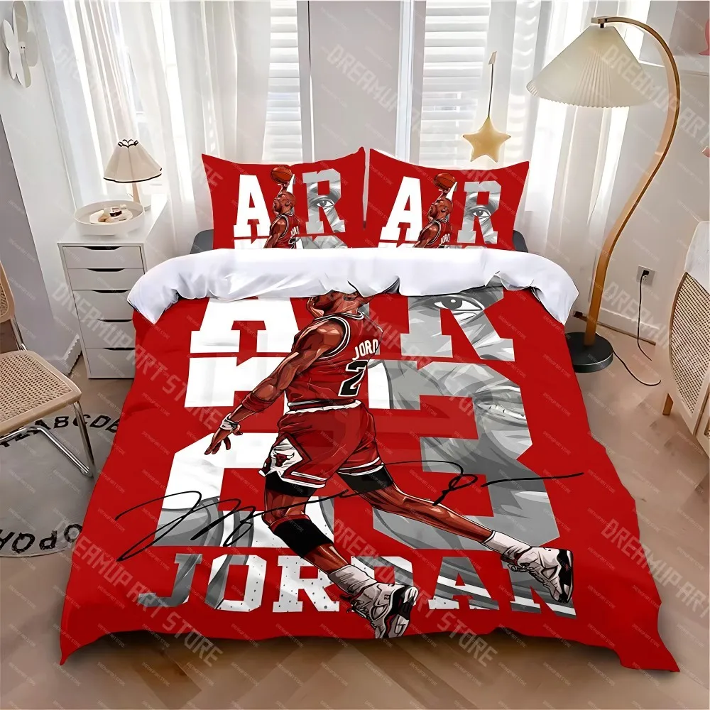 Duvet Cover Pillowcase Bedding Set M-Michael Hot J-Jordan Adult Boy Girl Bedroom Decoration Children Single Double Large Size
Duvet Cover Pillowcase Bedding Set M-Michael Hot J-Jordan Adult Boy Girl Bedroom Decoration Children Single Double Large Size