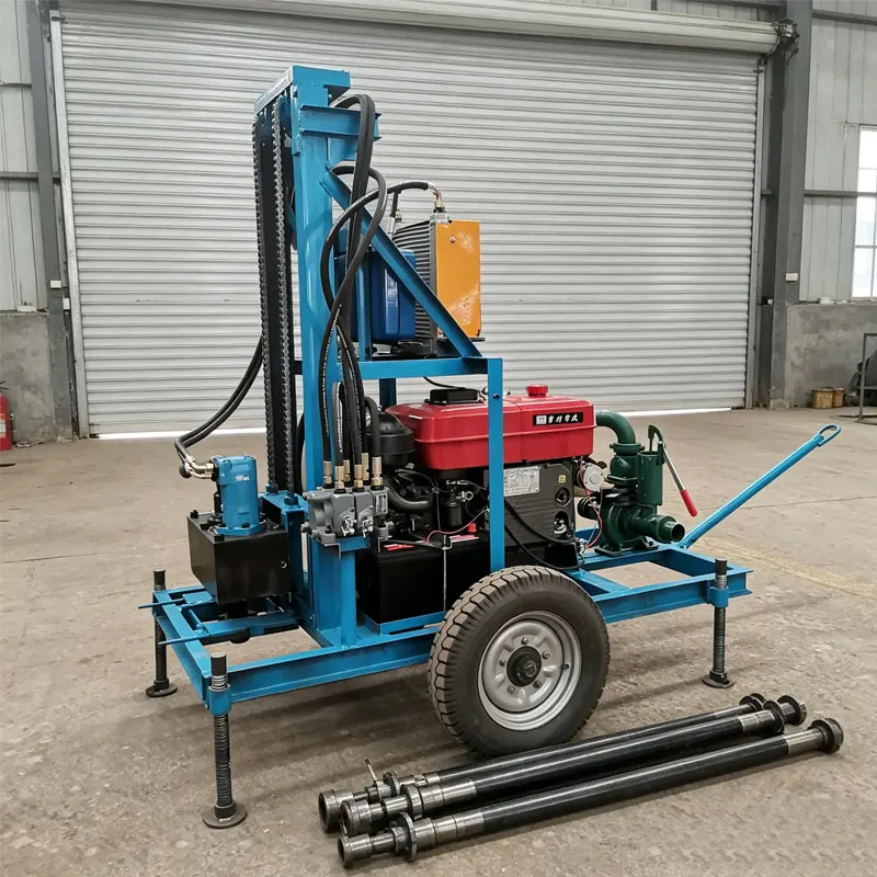 High Efficiency Compact Water Well Drilling Rig Rotary Drilling Diesel Engine for Agriculture Farm Land Use
High Efficiency Compact Water Well Drilling Rig Rotary Drilling Diesel Engine for Agriculture Farm Land Use