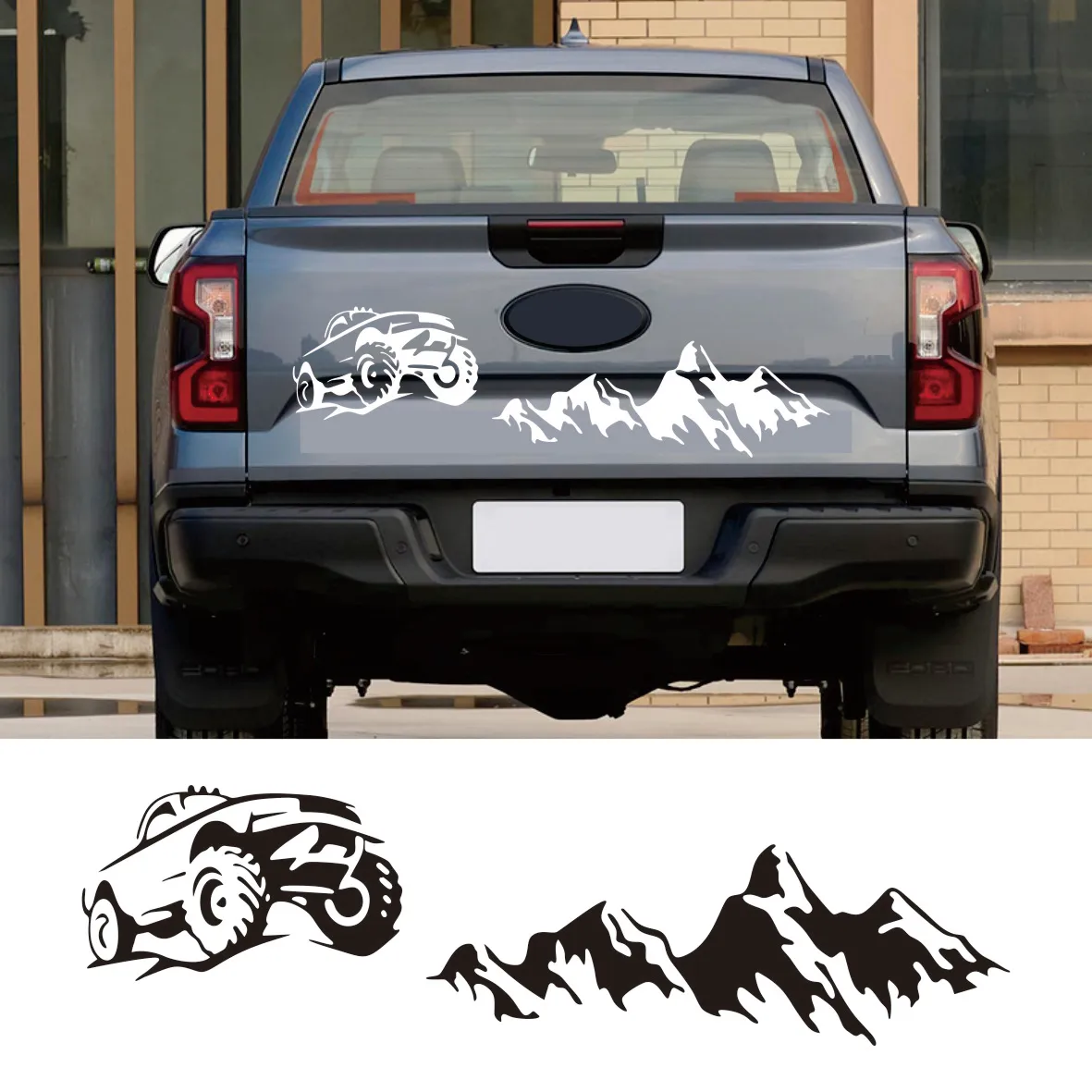 Pickup Rear Door Bumper Sticker Universal Car Tailgate Decal For Ford F150 Ranger Dodge Ram Toyota Hilux GWM Poer Isuzu Dmax
Pickup Rear Door Bumper Sticker Universal Car Tailgate Decal For Ford F150 Ranger Dodge Ram Toyota Hilux GWM Poer Isuzu Dmax