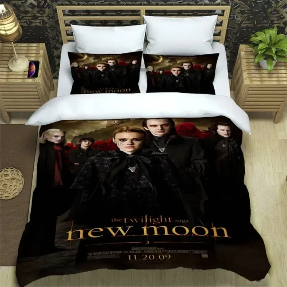 Luxury New 3D Print Twilight Series Duvet Cover Set And Pillowcases Vampire Hot Movies Single Bedding Set For Adults Bed Linen
Luxury New 3D Print Twilight Series Duvet Cover Set And Pillowcases Vampire Hot Movies Single Bedding Set For Adults Bed Linen
