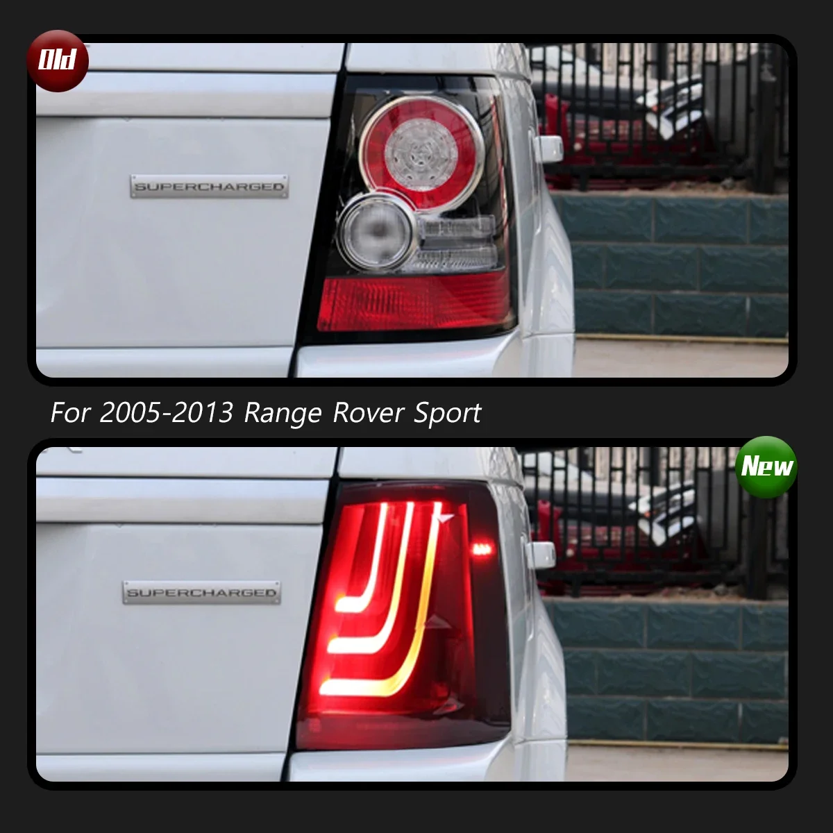 TYPY Car Tail Lights For Range Rover Sport 2005-2013 LED Car Tail Lamps Daytime Running Lights Dynamic Car Accessories
TYPY Car Tail Lights For Range Rover Sport 2005-2013 LED Car Tail Lamps Daytime Running Lights Dynamic Car Accessories