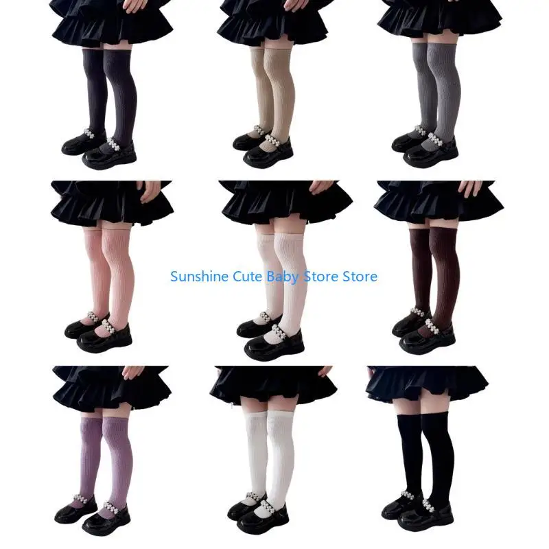 C5AF Trendy Children's Knee High Stockings Anti Skid Long Tube Socks Soft Breathable Cotton Socks Solid for Various Occasion
C5AF Trendy Children's Knee High Stockings Anti Skid Long Tube Socks Soft Breathable Cotton Socks Solid for Various Occasion