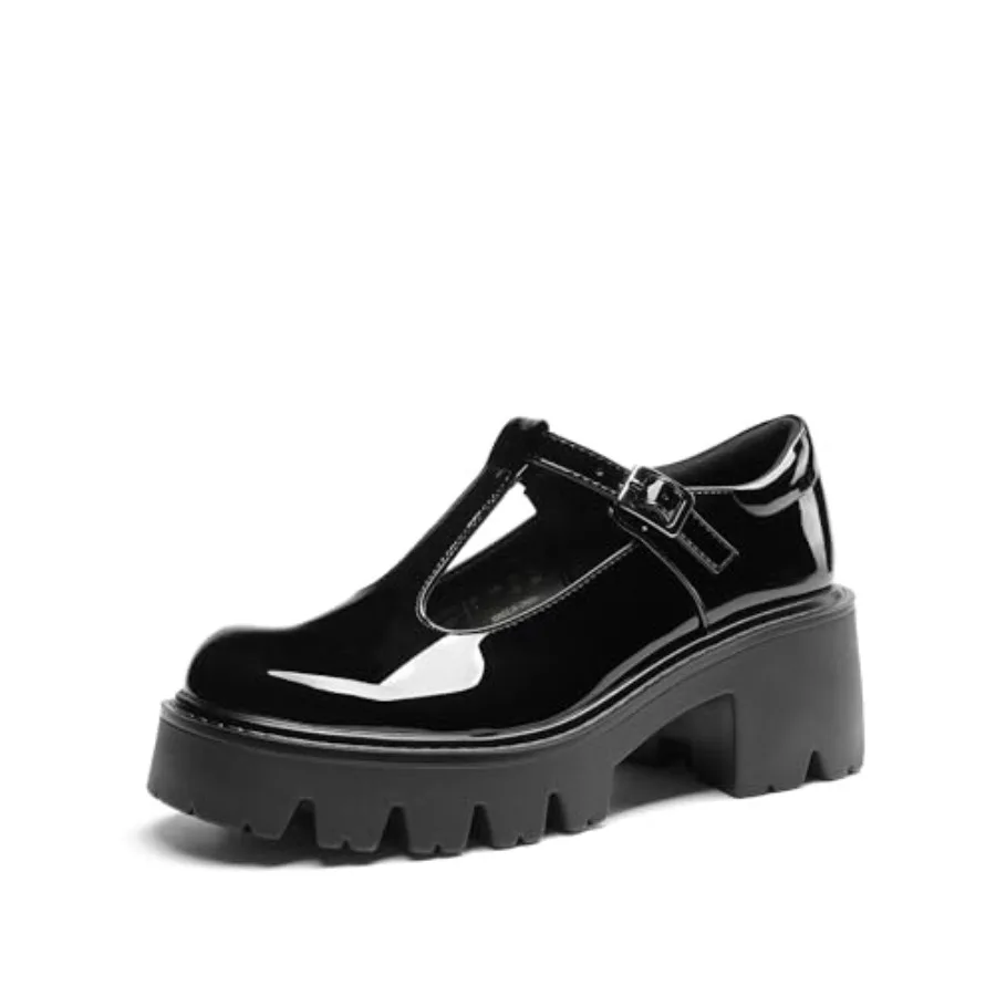 DREAM PAIRS Women's T-Strap Mary Jane Shoes Low Platform Chunky Block Heels Closed Toe Work Pumps Comfortable Round Toe Dress W
DREAM PAIRS Women's T-Strap Mary Jane Shoes Low Platform Chunky Block Heels Closed Toe Work Pumps Comfortable Round Toe Dress W