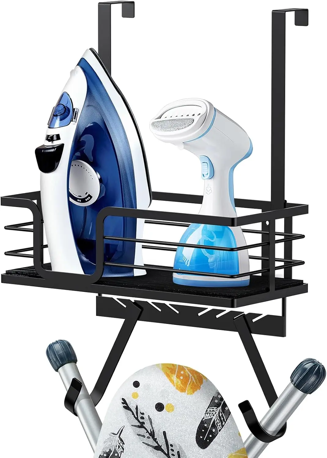 Навесной держатель для гладильной доски на дверь/стену, органайзер для утюга и гладильной доски для прачечной
Навесной держатель для гладильной доски на дверь/стену, органайзер для утюга и гладильной доски для прачечной