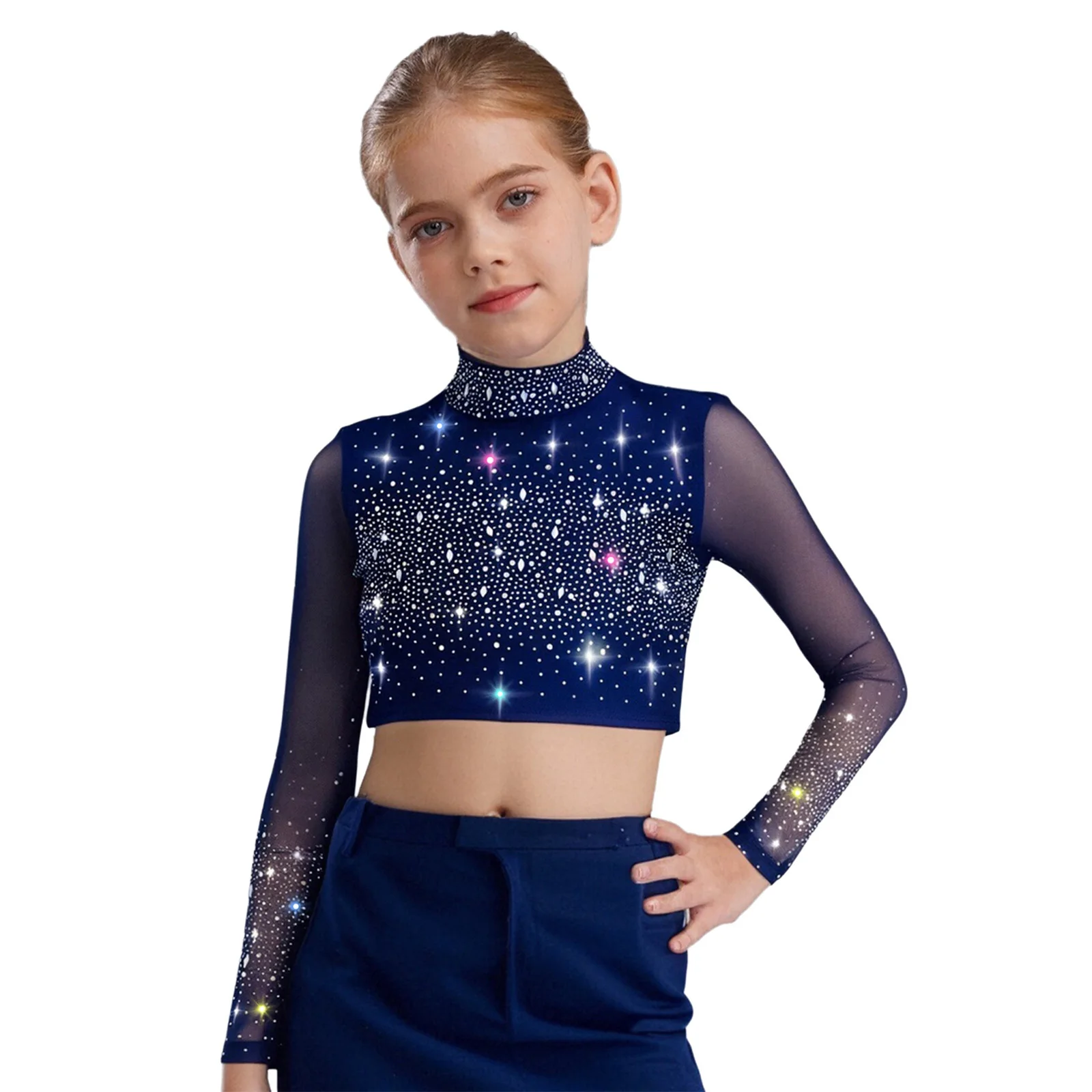 Toddler Girls Rhythmic Jazz Hip Hop Dance Outfit Cheer Bodysuit Rhinestone Crop Top Ballet Gymnastics Dance Performance Costume
Toddler Girls Rhythmic Jazz Hip Hop Dance Outfit Cheer Bodysuit Rhinestone Crop Top Ballet Gymnastics Dance Performance Costume
