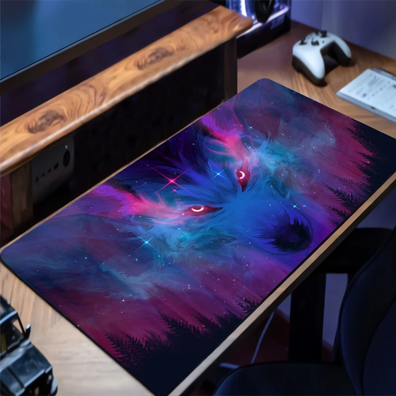 Mouse Pads Desk Mat Protector Gaming Moon Wolf Art Mousepad Office Table Decor Keyboard Long Classic Pad Computer Gamer Mats
Mouse Pads Desk Mat Protector Gaming Moon Wolf Art Mousepad Office Table Decor Keyboard Long Classic Pad Computer Gamer Mats