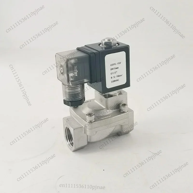 SPX-15 NC Stainless Steel Solenoid Valve G1/2 Inch 16Bar 15mm Orifice Water Fluid Control Valve
SPX-15 NC Stainless Steel Solenoid Valve G1/2 Inch 16Bar 15mm Orifice Water Fluid Control Valve