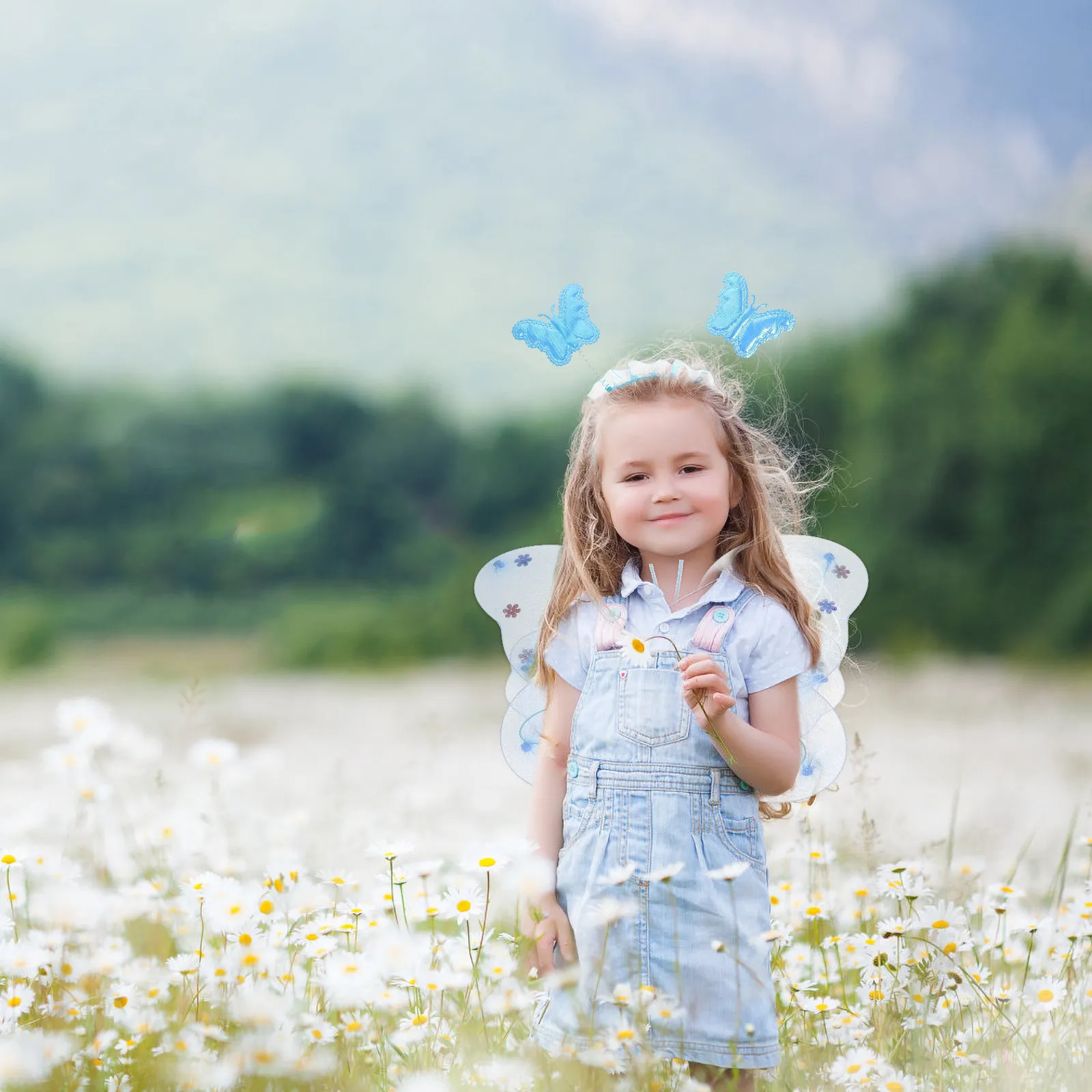 1 set Fairy Wing Costume Set Mesh Tutu Skirt Fairy Wand Hairband For Girls Kids Butterfly Wings Cosplay Dress Angel Costume
1 set Fairy Wing Costume Set Mesh Tutu Skirt Fairy Wand Hairband For Girls Kids Butterfly Wings Cosplay Dress Angel Costume