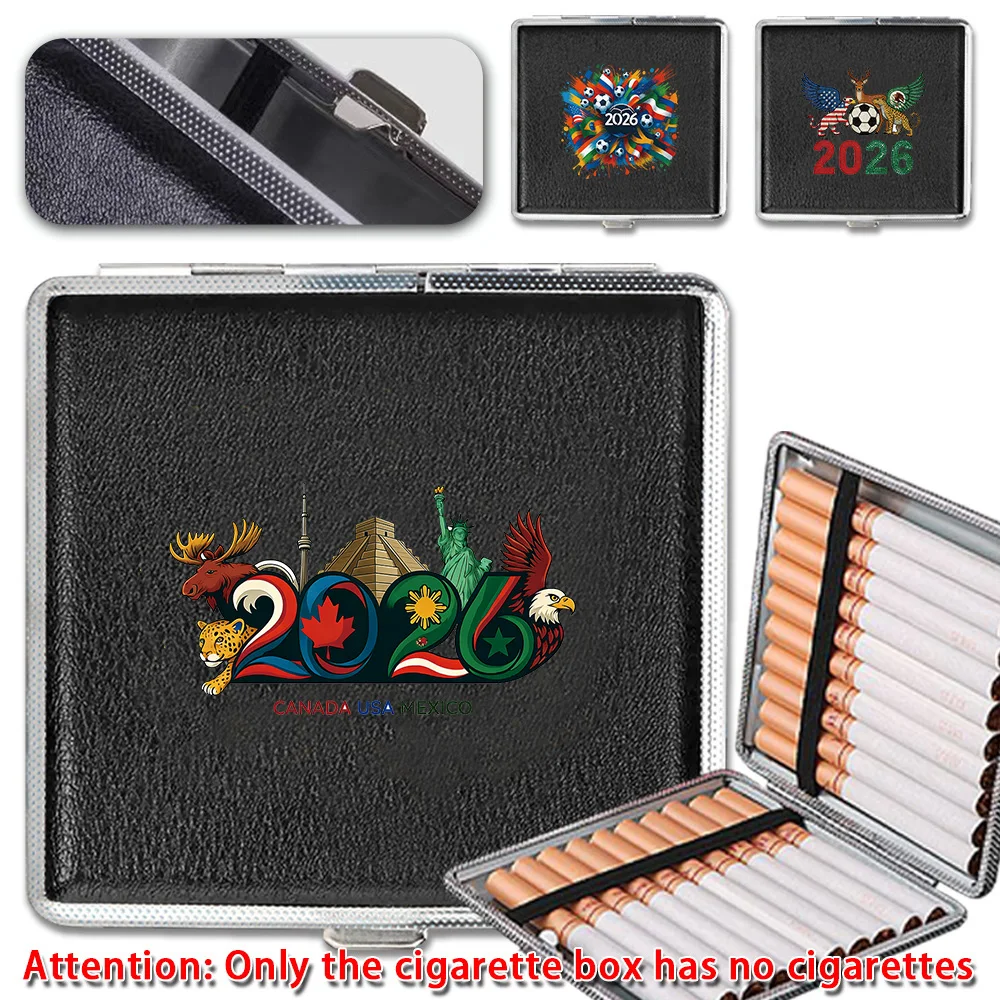 Flip Open Portable Tobacco Storage Case Durable Crushproof Metal-Edged Cigarette Container World 2026 Pattern Daily Needs
Flip Open Portable Tobacco Storage Case Durable Crushproof Metal-Edged Cigarette Container World 2026 Pattern Daily Needs