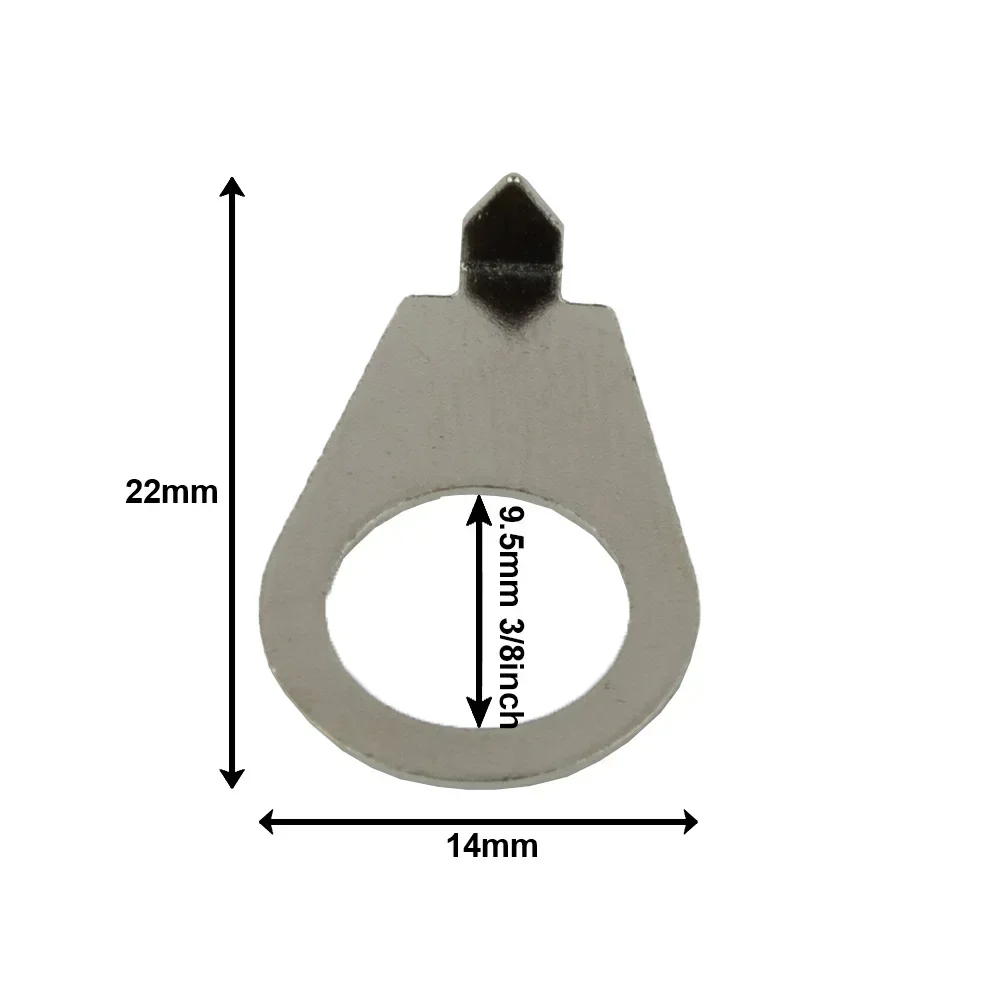 Guitar Knob Pointer Plates Plate Pointer Washers 10Pcs 3/8" Size Electric Guitar For Gibson LP Guitar Indicator
Guitar Knob Pointer Plates Plate Pointer Washers 10Pcs 3/8" Size Electric Guitar For Gibson LP Guitar Indicator