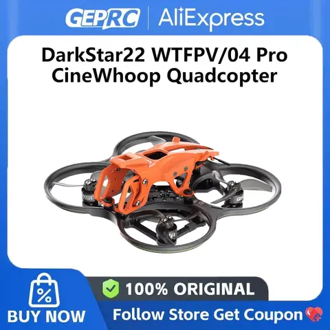 GEPRC  NEW DarkStar22 O4 Pro HD Quadcopter/DarkStar22 WTFPV DIY Version PNP, ELRS 2.4G Receiver TAKER F405 20A ELRS2.4 2-4S AIO