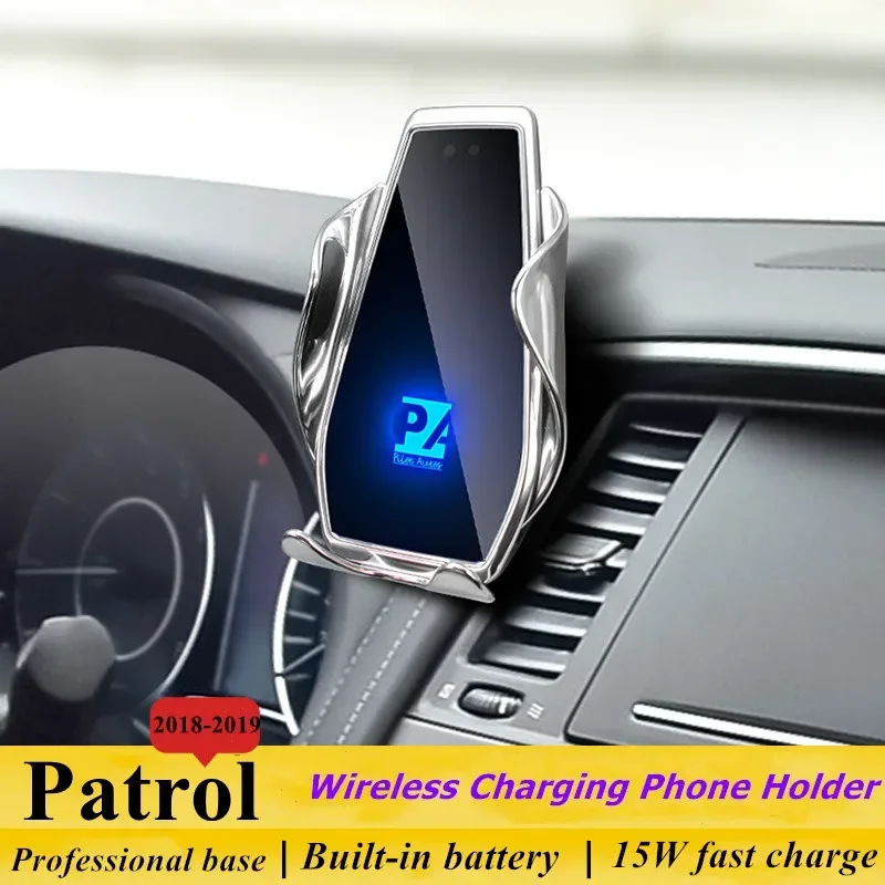 2011-2018 For Nissan Patrol Mobile Phone Holder Wireless Charger Car Mount Navigation Bracket GPS Support 360 Rotating
2011-2018 For Nissan Patrol Mobile Phone Holder Wireless Charger Car Mount Navigation Bracket GPS Support 360 Rotating