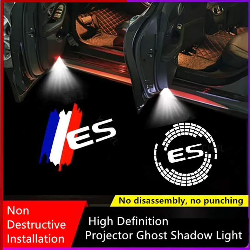 2Pcs LED Car Door Welcome Atmosphere Light Projector Ghost Shadow Logo Lamp for Lexus ES 2006-2017 ES200 ES300 ES330 350 400 430
2Pcs LED Car Door Welcome Atmosphere Light Projector Ghost Shadow Logo Lamp for Lexus ES 2006-2017 ES200 ES300 ES330 350 400 430