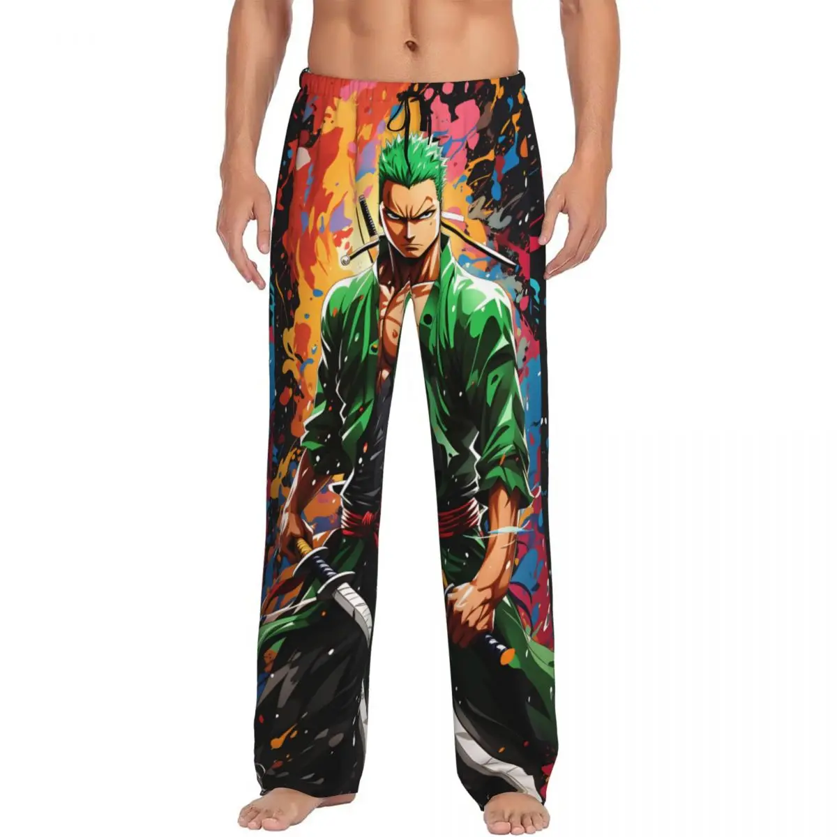Custom Men's Zoro O-One P-Piece Pajama Pants Print Cartoon Adventure Comic Sleep Sleepwear Bottoms with Pockets
Custom Men's Zoro O-One P-Piece Pajama Pants Print Cartoon Adventure Comic Sleep Sleepwear Bottoms with Pockets