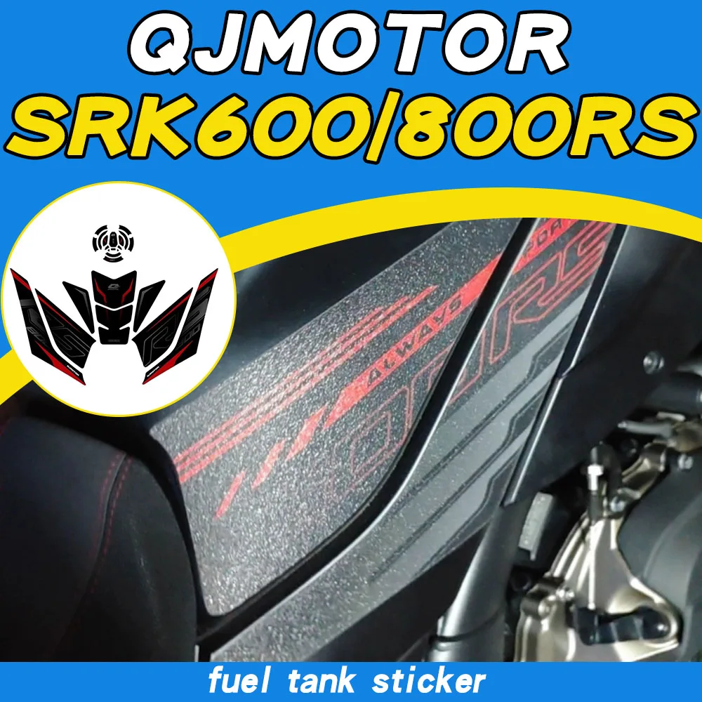 Anti-slip fuel tank sticker, fishbone sticker, anti-wear and anti-scratch protective film for QJMOTOR SRK600RS and SRK800RS.
Anti-slip fuel tank sticker, fishbone sticker, anti-wear and anti-scratch protective film for QJMOTOR SRK600RS and SRK800RS.