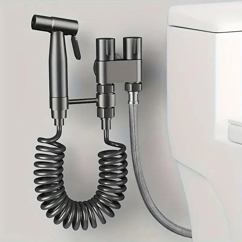 High-pressure Closestool Cleaning Shower Head, Handheld Bidet Faucet Sprayer Set for Toilet, Toilet Wash Sprayer for Bathroom
High-pressure Closestool Cleaning Shower Head, Handheld Bidet Faucet Sprayer Set for Toilet, Toilet Wash Sprayer for Bathroom