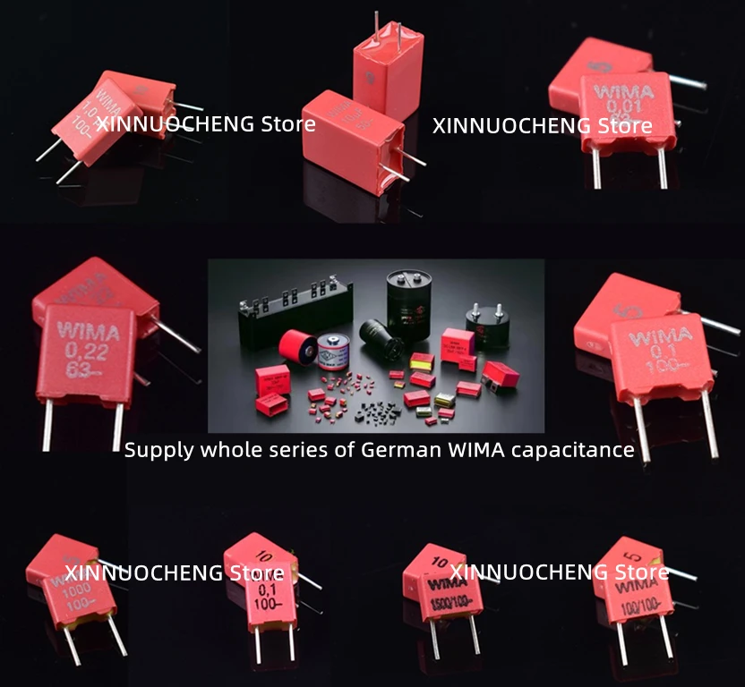 100PCS/Lot WIMA MKS2 100NF/220NF/10NF/22NF/47NF/3N3/1UF 63V 100V foil film capacitor 104/224/103/223/473/332/105 Foot distance 5
100PCS/Lot WIMA MKS2 100NF/220NF/10NF/22NF/47NF/3N3/1UF 63V 100V foil film capacitor 104/224/103/223/473/332/105 Foot distance 5