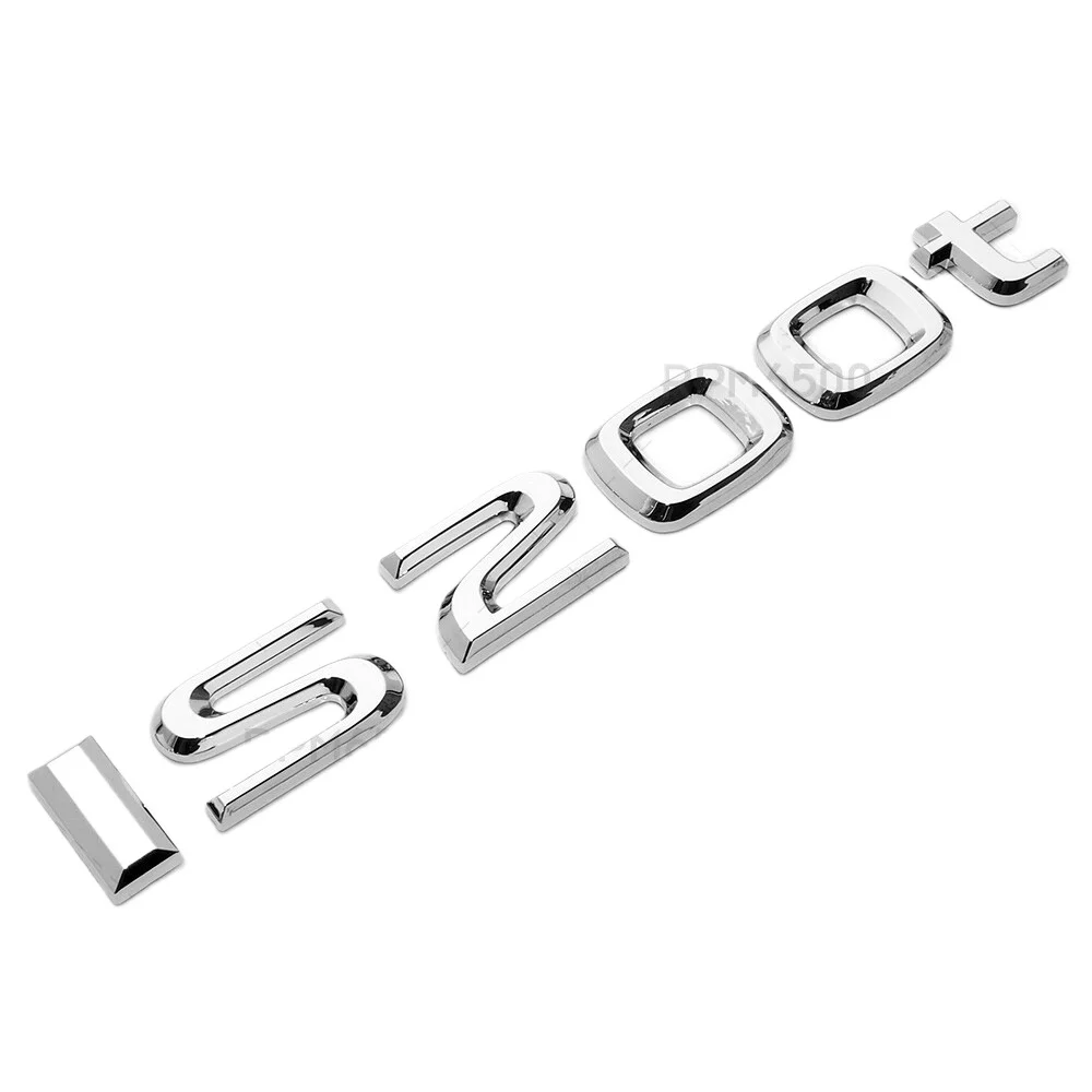For Lexus Trunk OEM Chrome IS 200t Letter Logo Badge Emblem Car Replace F-Sport
For Lexus Trunk OEM Chrome IS 200t Letter Logo Badge Emblem Car Replace F-Sport