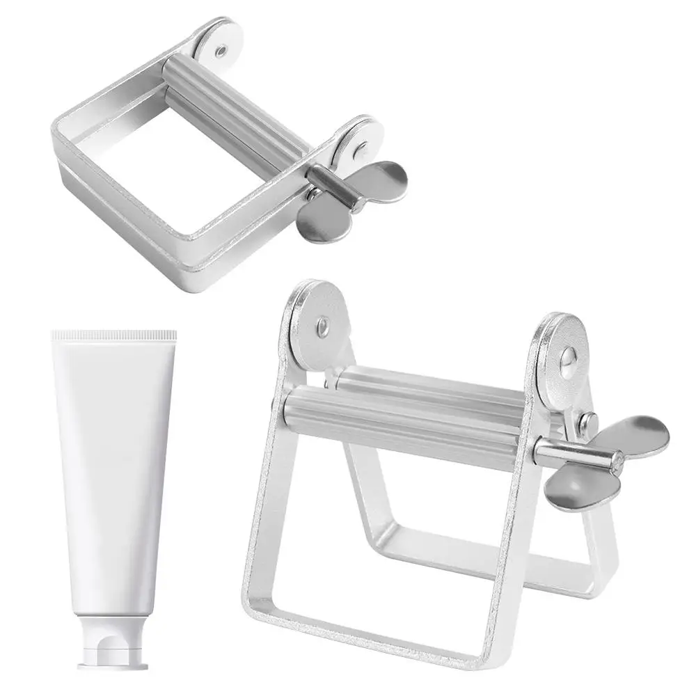 Rolling Toothpaste Squeezer Tightener Aluminum Tooth Paste Dispenser Squeezing Tool Silver Cosmetic Paint Extruder Household
Rolling Toothpaste Squeezer Tightener Aluminum Tooth Paste Dispenser Squeezing Tool Silver Cosmetic Paint Extruder Household