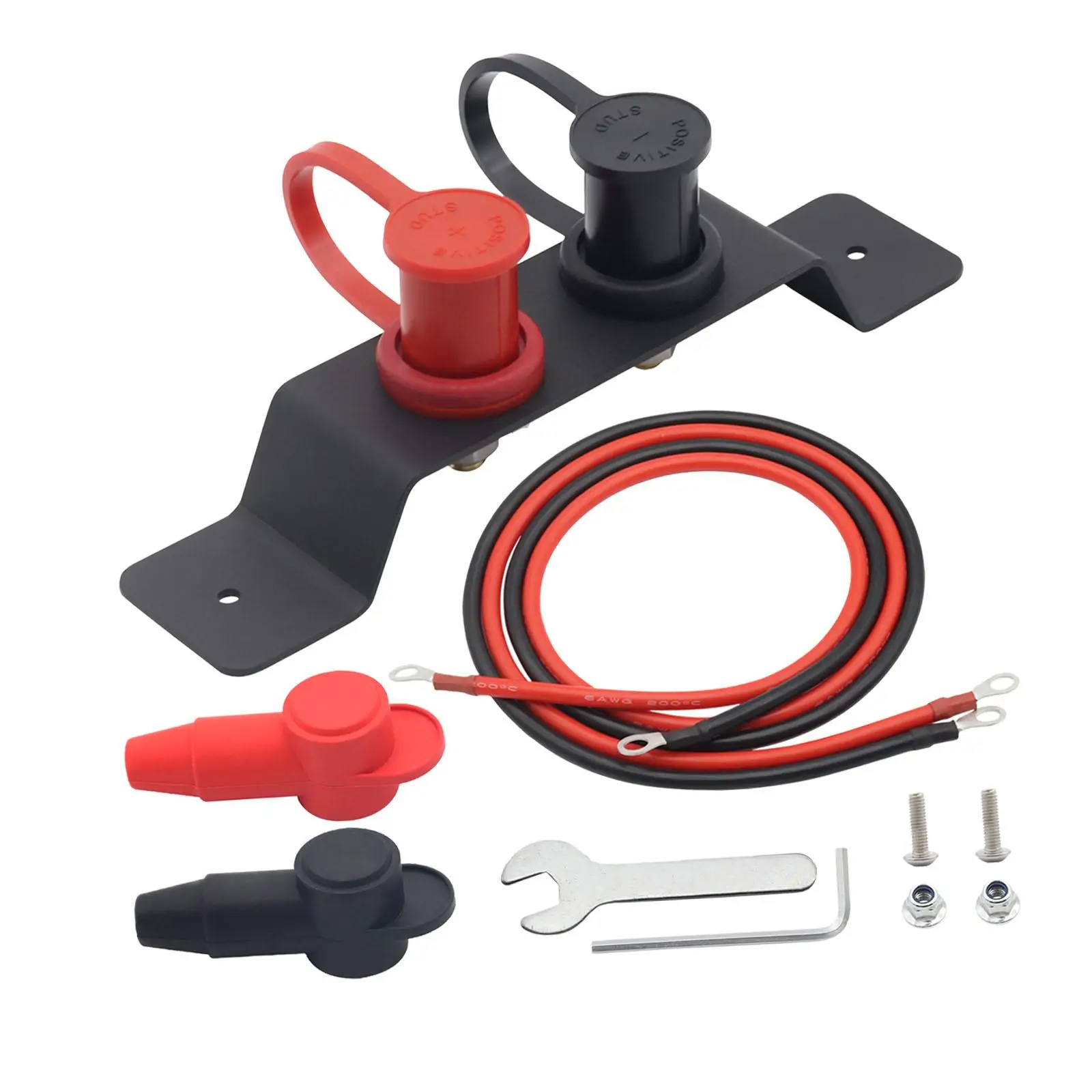 Battery Jump Post Starter Terminals Relocation Kit Battery Post Extender 48V
Battery Jump Post Starter Terminals Relocation Kit Battery Post Extender 48V