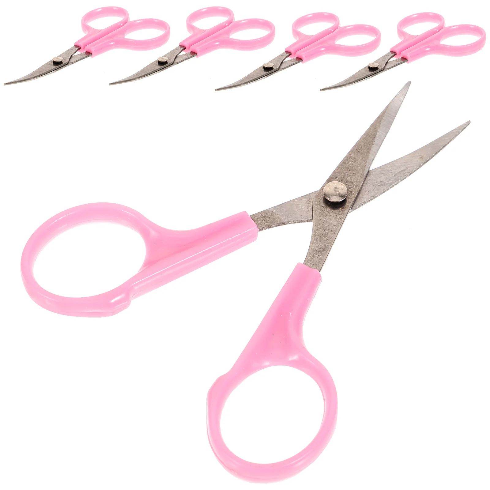 5 Pcs Embroidery Thread Shears Cross Stitch Scissors Tailor Stainless Steel Curved
5 Pcs Embroidery Thread Shears Cross Stitch Scissors Tailor Stainless Steel Curved