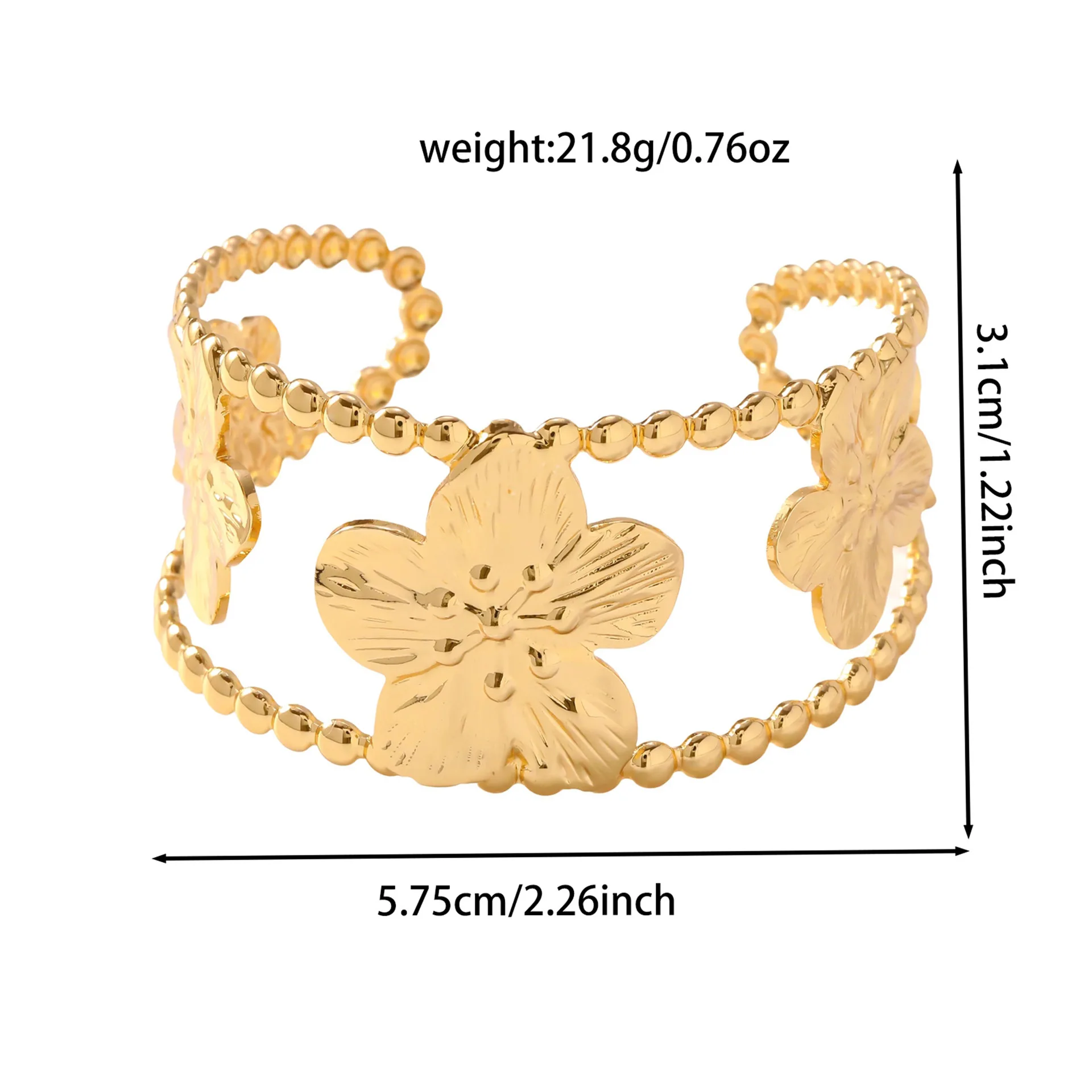 Women Gold Open Adjustable Stainless Steel Bangle, Retro Light Luxury Elegant Temperament Cuff Bracelet Party Jewelry Gift
Women Gold Open Adjustable Stainless Steel Bangle, Retro Light Luxury Elegant Temperament Cuff Bracelet Party Jewelry Gift