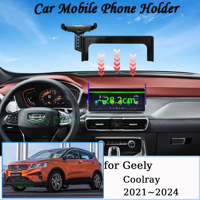 Car Mobile Phone Holder for Geely Coolray 2021~2024 10.25"Screen New MagSafe Magnetic Bracket GPS Navigation Stand Accessories
Car Mobile Phone Holder for Geely Coolray 2021~2024 10.25"Screen New MagSafe Magnetic Bracket GPS Navigation Stand Accessories