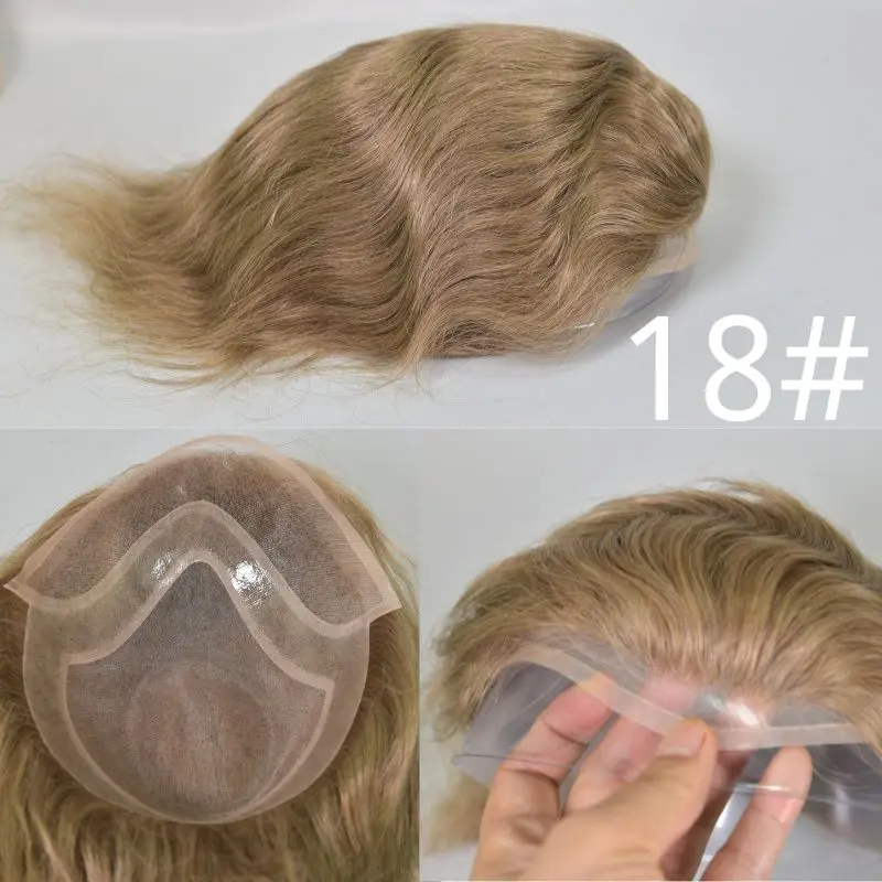 10x8” Hair Pieces for Men 100% Human Hair Men’s Toupee Lace Front Natural Hairline Hair Toupee Mono Net with Thin Skin PU Around
10x8” Hair Pieces for Men 100% Human Hair Men’s Toupee Lace Front Natural Hairline Hair Toupee Mono Net with Thin Skin PU Around