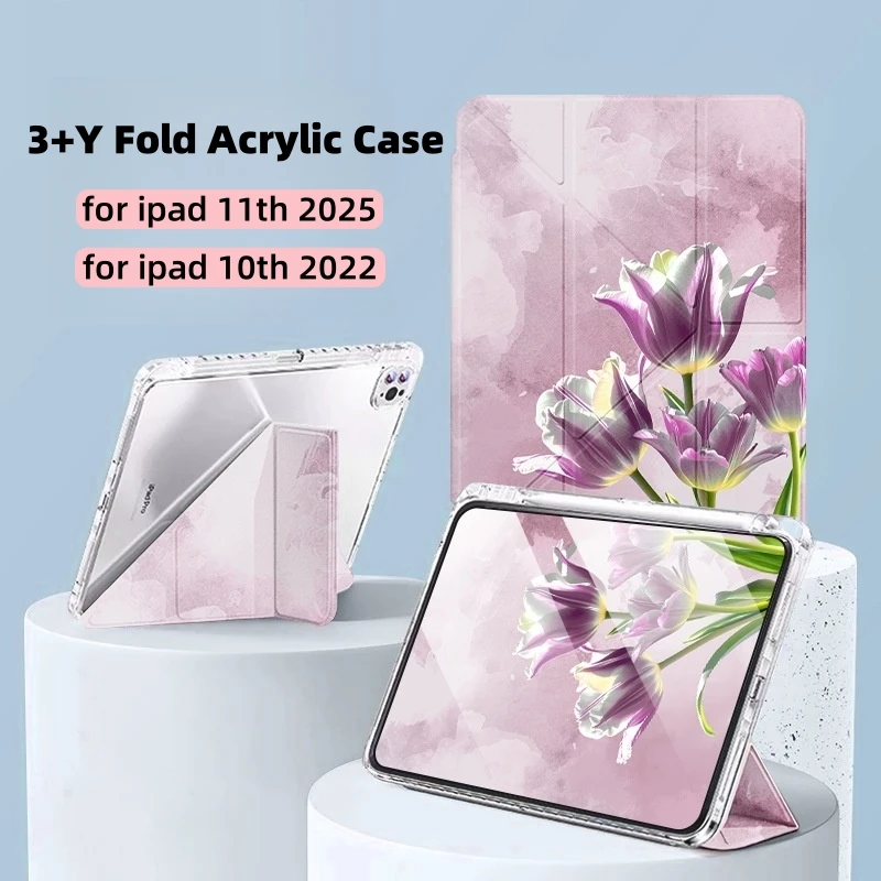 Чехол Funda ipad a16 2025 11th 3+Y Складной акриловый магнитный флип-чехол для смарт-планшетов с держателем для карандашей для iPad 10-го поколения Чехол 10,9
Чехол Funda ipad a16 2025 11th 3+Y Складной акриловый магнитный флип-чехол для смарт-планшетов с держателем для карандашей для iPad 10-го поколения Чехол 10,9