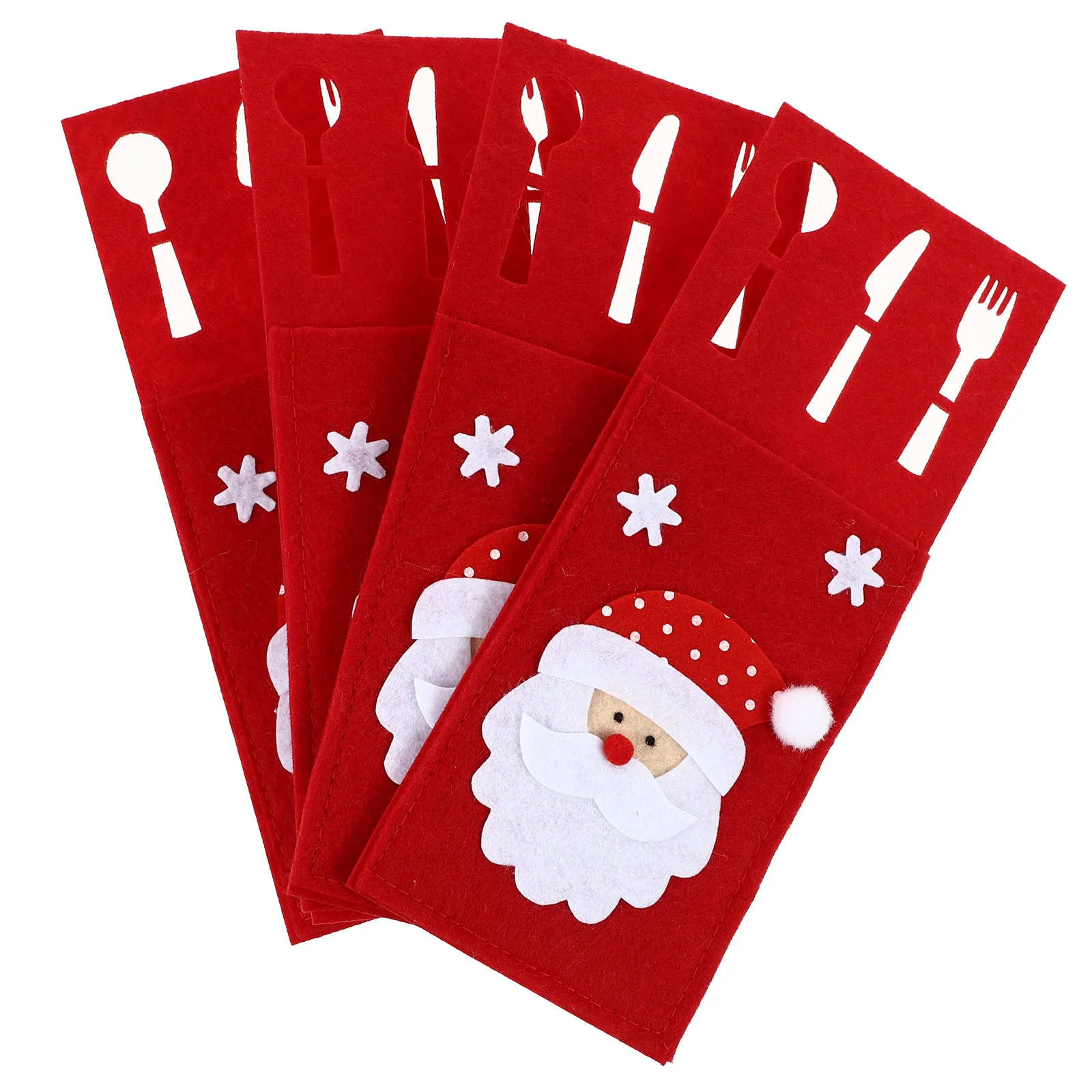 Christmas Spoon Rest Cutlery Bag Fork Cover Elk Xmas Kitchen Supply Tableware Holder
Christmas Spoon Rest Cutlery Bag Fork Cover Elk Xmas Kitchen Supply Tableware Holder