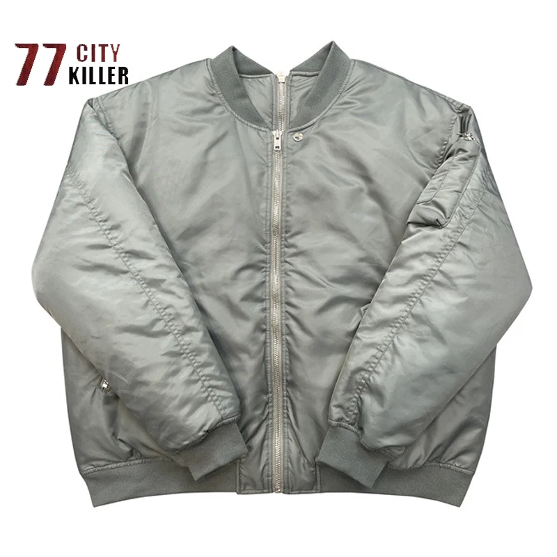 American Street Loose Pilot Mens Jacket Solid Color Retro Casual Fashion Baseball Uniform Men Outdoor Sports Thickened Warm Coat
American Street Loose Pilot Mens Jacket Solid Color Retro Casual Fashion Baseball Uniform Men Outdoor Sports Thickened Warm Coat