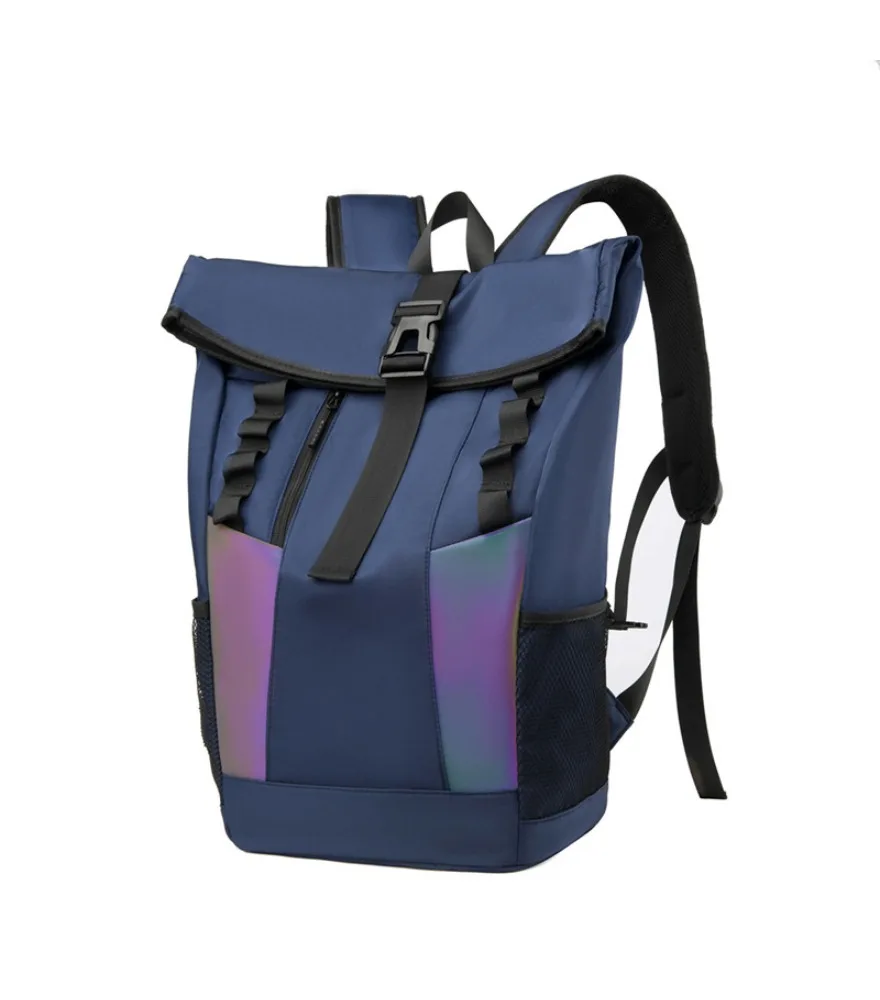 Roll-up Backpack Hong Kong Style Trend Backpack Casual Versatile Large Capacity Hiking Reflective Backpack
Roll-up Backpack Hong Kong Style Trend Backpack Casual Versatile Large Capacity Hiking Reflective Backpack