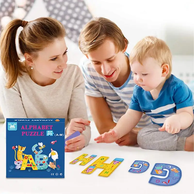 Kids Jigsaw Puzzles Letter Puzzles Alphabet Learning Toy Educational Game Preschoolers Recognition Tool For 3-6 Years Old Boys
Kids Jigsaw Puzzles Letter Puzzles Alphabet Learning Toy Educational Game Preschoolers Recognition Tool For 3-6 Years Old Boys