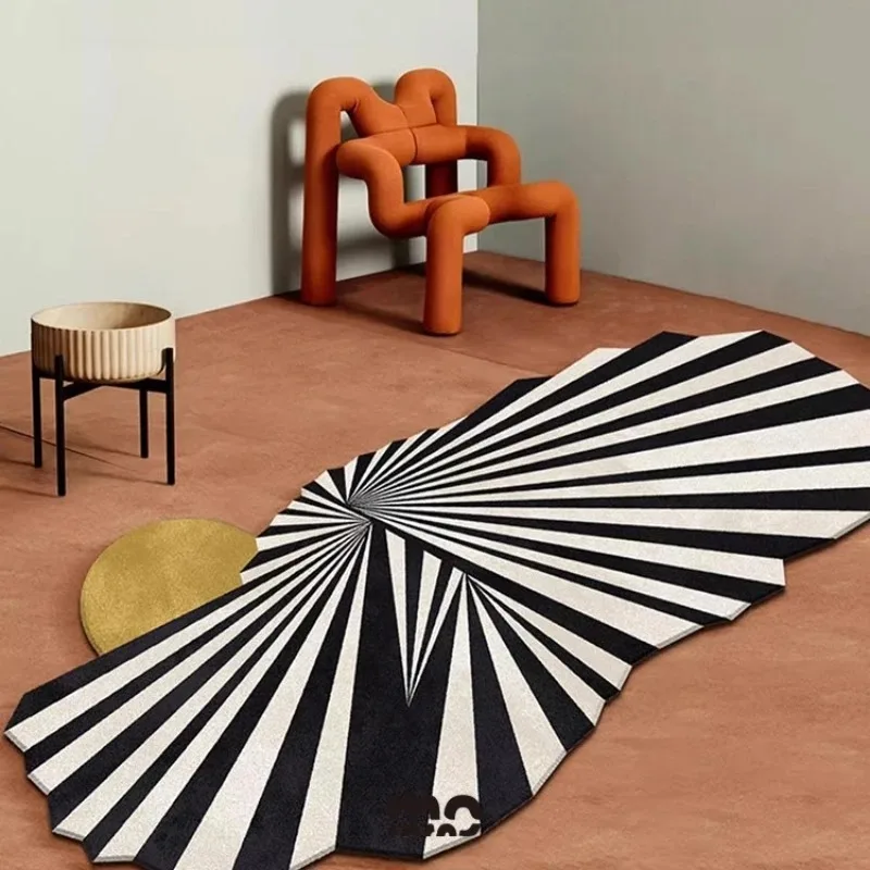 Irregular carpet modern minimalist creative living room coffee table blanket light luxury cloakroom bedroom end mattress
Irregular carpet modern minimalist creative living room coffee table blanket light luxury cloakroom bedroom end mattress