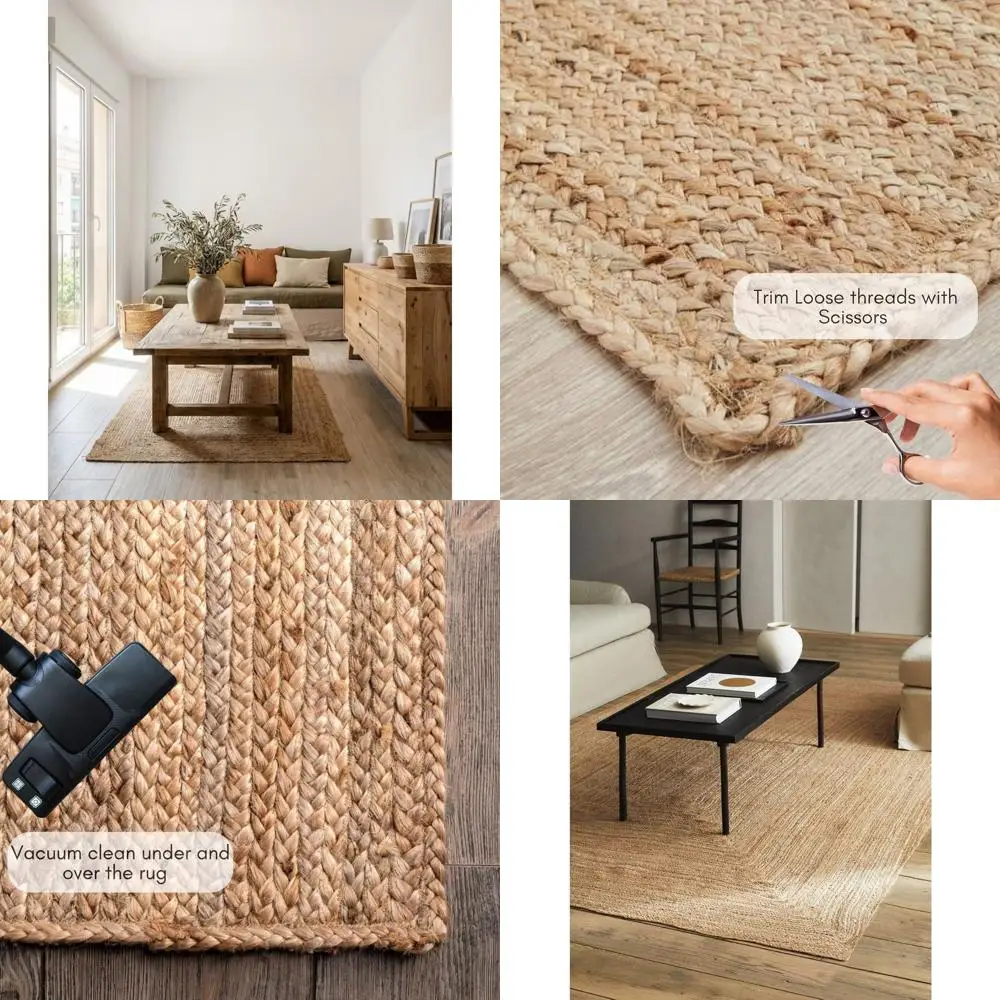 Винтажный джутовый ковер в деревенском стиле, бежевый, 4x6 футов, двусторонний, прямоугольный, для домашнего декора
Винтажный джутовый ковер в деревенском стиле, бежевый, 4x6 футов, двусторонний, прямоугольный, для домашнего декора