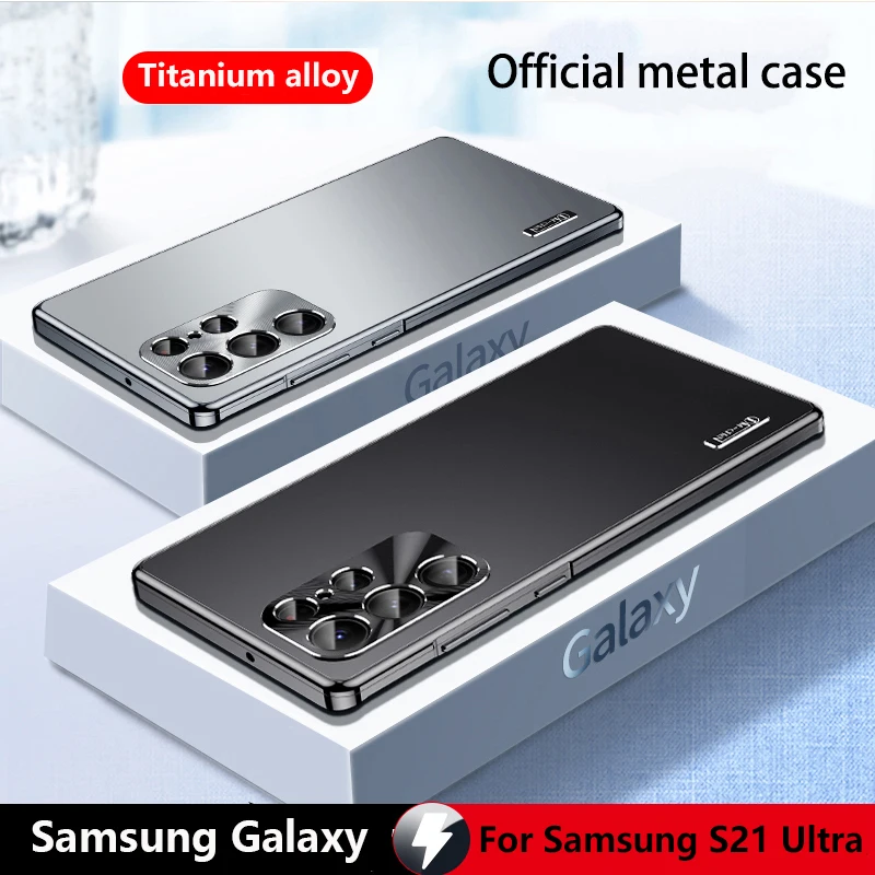 Роскошный металлический магнитный чехол для Samsung Galaxy S21 Ultra 5G, защитный ультратонкий чехол из сплава для Samsung S21 Ultra
Роскошный металлический магнитный чехол для Samsung Galaxy S21 Ultra 5G, защитный ультратонкий чехол из сплава для Samsung S21 Ultra