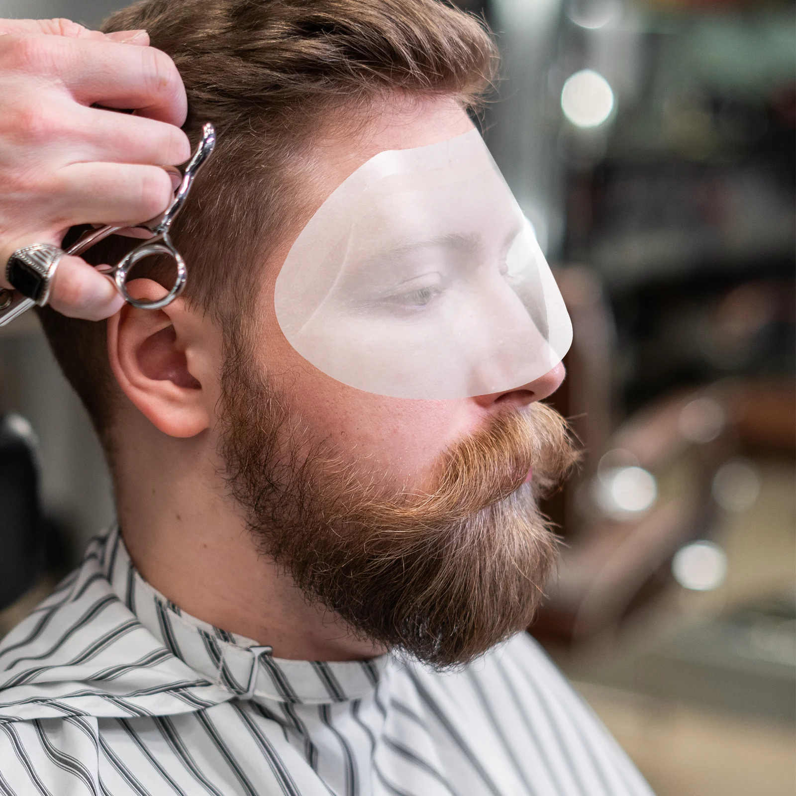 50Pcs Anti-Splash Facial Baffle Hair Salon Eye Guard Haircut Face Cover Kid Hair Cutting Protective Shield Baffles
50Pcs Anti-Splash Facial Baffle Hair Salon Eye Guard Haircut Face Cover Kid Hair Cutting Protective Shield Baffles