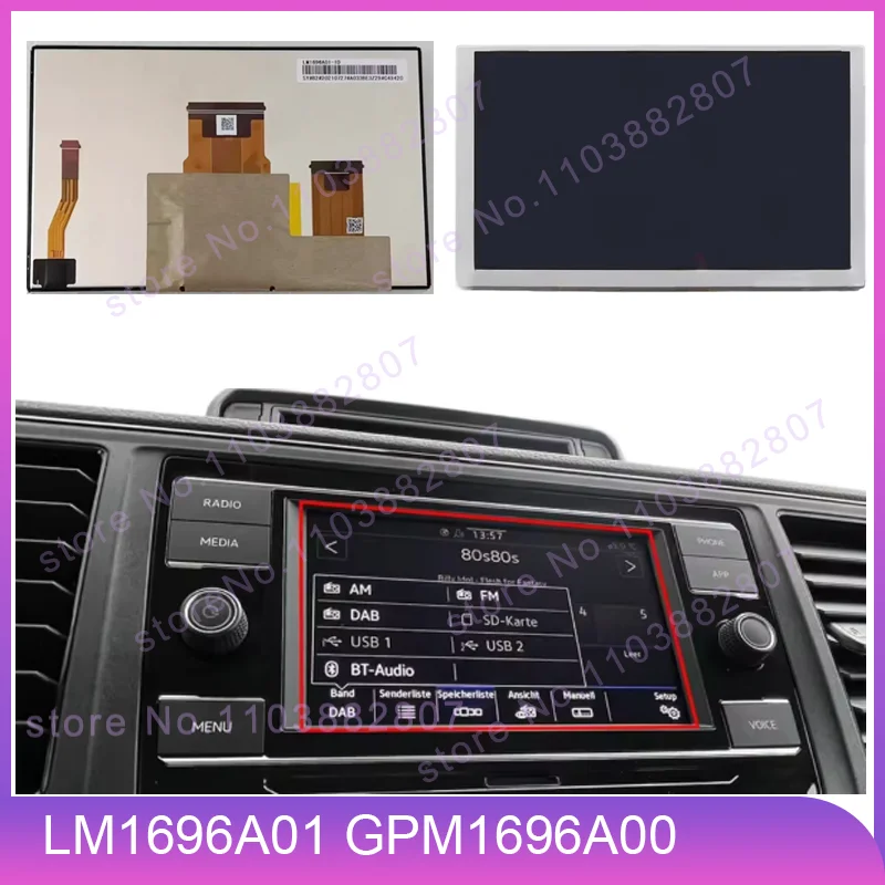 6.5''inch LCD Display Screen For Skoda Fabia 3VW Polo Crafter 2017 Audio LM1696A01 GPM1696A00 LM1696A01-1D LM1696A01-1B LCD
6.5''inch LCD Display Screen For Skoda Fabia 3VW Polo Crafter 2017 Audio LM1696A01 GPM1696A00 LM1696A01-1D LM1696A01-1B LCD