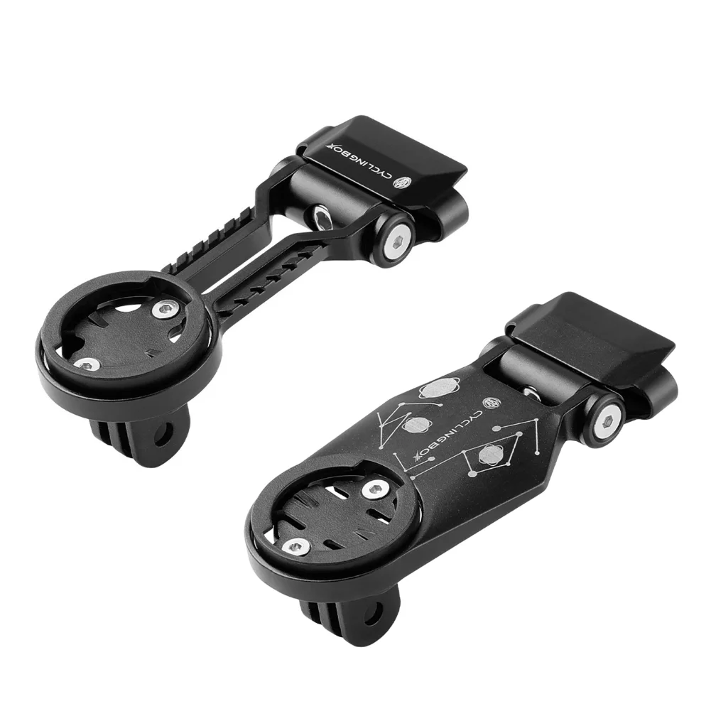 CYCLINGBOX Bike GPS Stopwatch Bracket Adjustable Handlebar Extended Bracket Aluminum Alloy Centered View Cycling Accessories
CYCLINGBOX Bike GPS Stopwatch Bracket Adjustable Handlebar Extended Bracket Aluminum Alloy Centered View Cycling Accessories