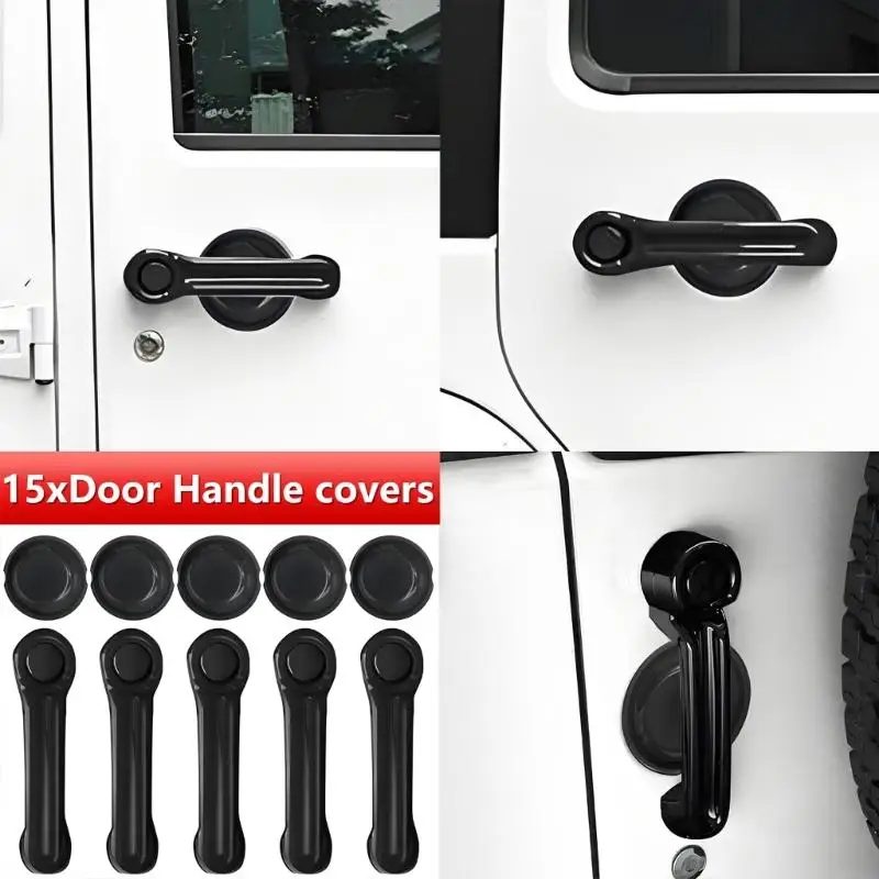 ABS Door Handles Set for JK JKU 2007-2018 Door Handles Bowl Cover
ABS Door Handles Set for JK JKU 2007-2018 Door Handles Bowl Cover