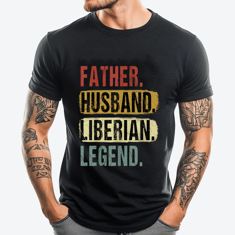 Father Husband Liberian Legend Liberia Dad Father Day Sports T Shirt Men Couples Fall Band Tshirts National Flag Day
Father Husband Liberian Legend Liberia Dad Father Day Sports T Shirt Men Couples Fall Band Tshirts National Flag Day