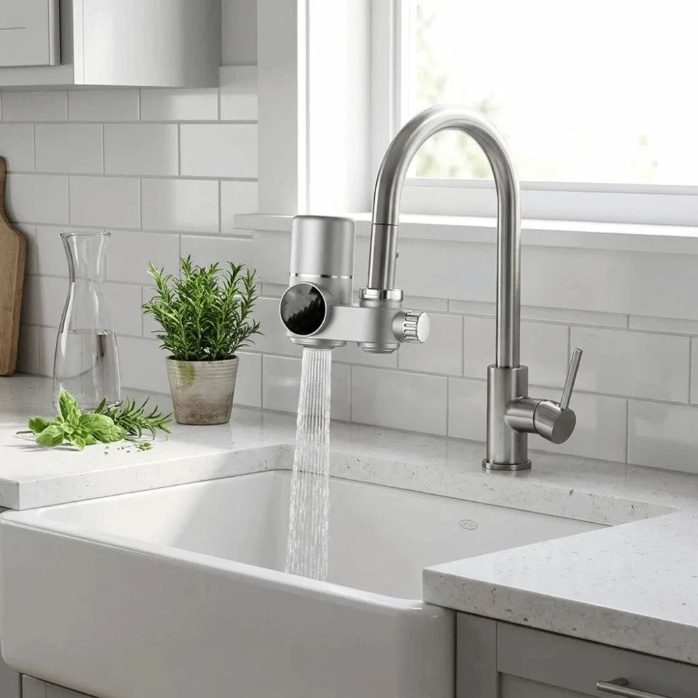 Intuitive Digital Display Digital Display Water Tap Filter Ultrafiltration Drinking Water Cleaner
Intuitive Digital Display Digital Display Water Tap Filter Ultrafiltration Drinking Water Cleaner