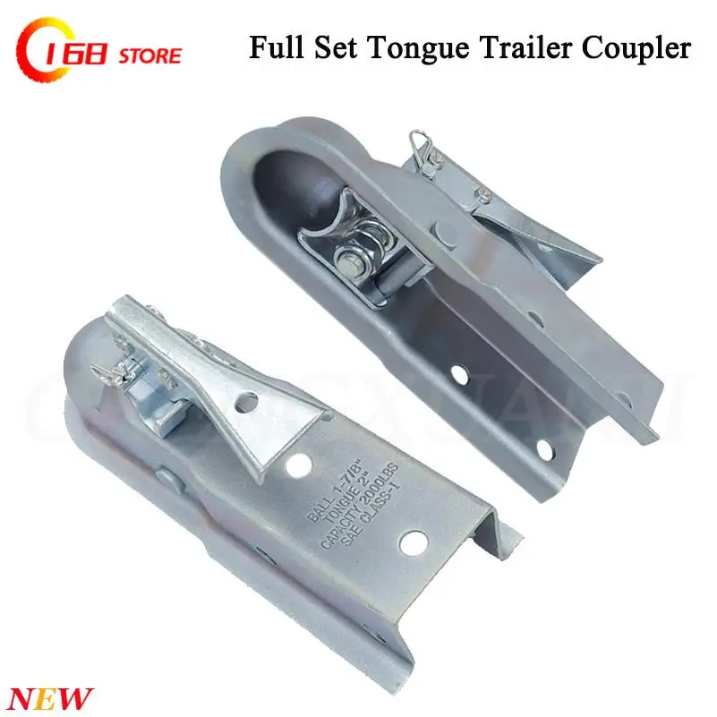 Tongue Trailer Coupler 2'' Channel 1-7/8-Inch 2000LB Hitch Ball Fit For ATV UTV Cargo ATV Buggy Parts
Tongue Trailer Coupler 2'' Channel 1-7/8-Inch 2000LB Hitch Ball Fit For ATV UTV Cargo ATV Buggy Parts