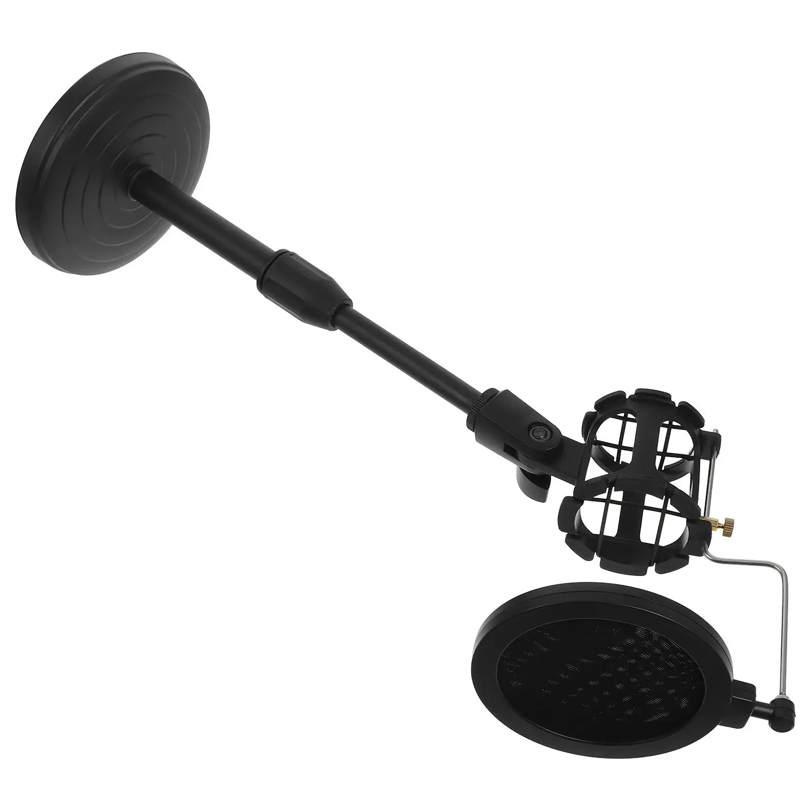 Microphone Desktop Stand Metal Base Fixing Frame Adjustable Height Black Non Slip Pad Stable Compatible Variety Microphones High
Microphone Desktop Stand Metal Base Fixing Frame Adjustable Height Black Non Slip Pad Stable Compatible Variety Microphones High