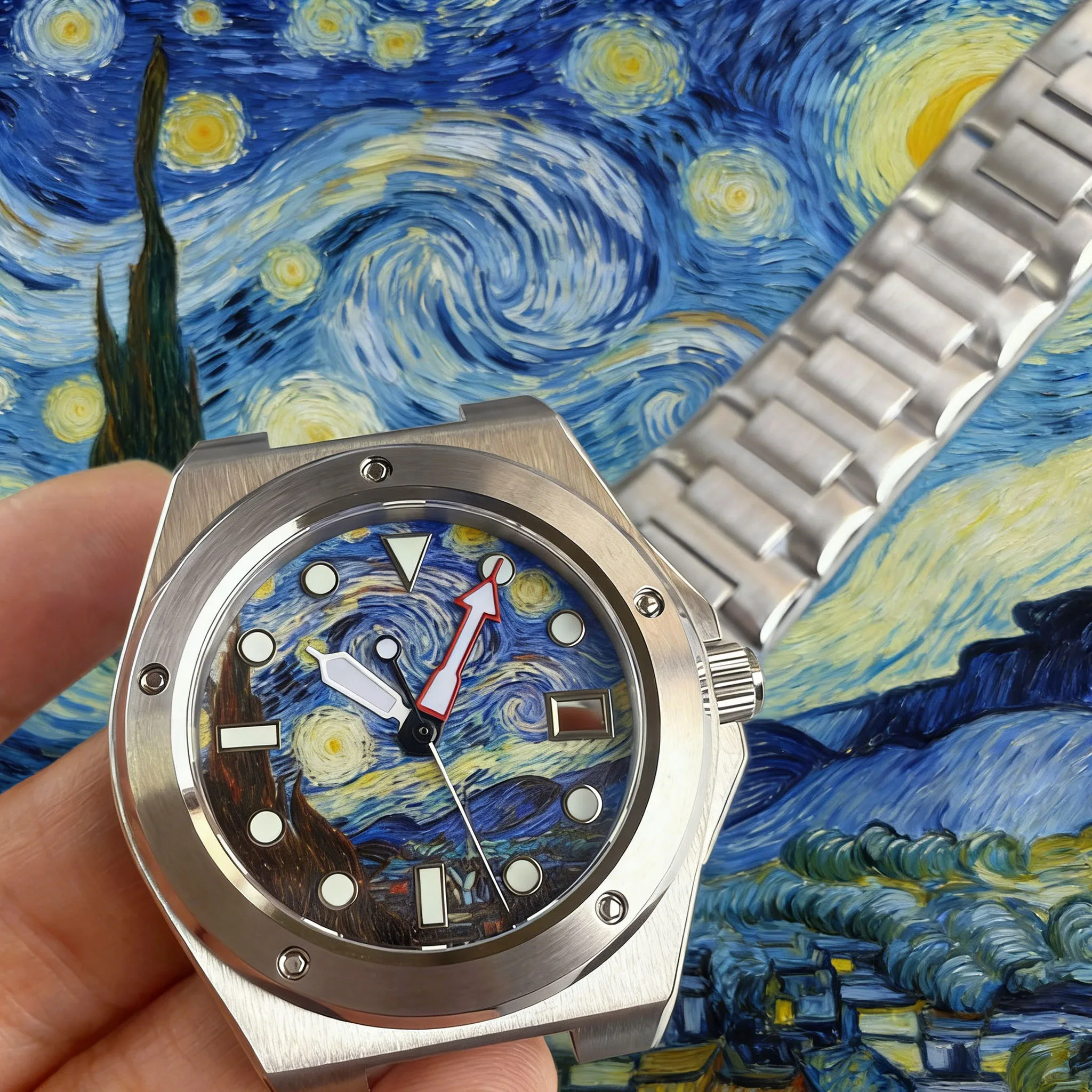 Tandorio 40mm Watch Case for Engineer Style 200m Waterproof Sapphire Glass fit NH35 NH36 ETA2824 PT5000 Movement Watch Parts
Tandorio 40mm Watch Case for Engineer Style 200m Waterproof Sapphire Glass fit NH35 NH36 ETA2824 PT5000 Movement Watch Parts